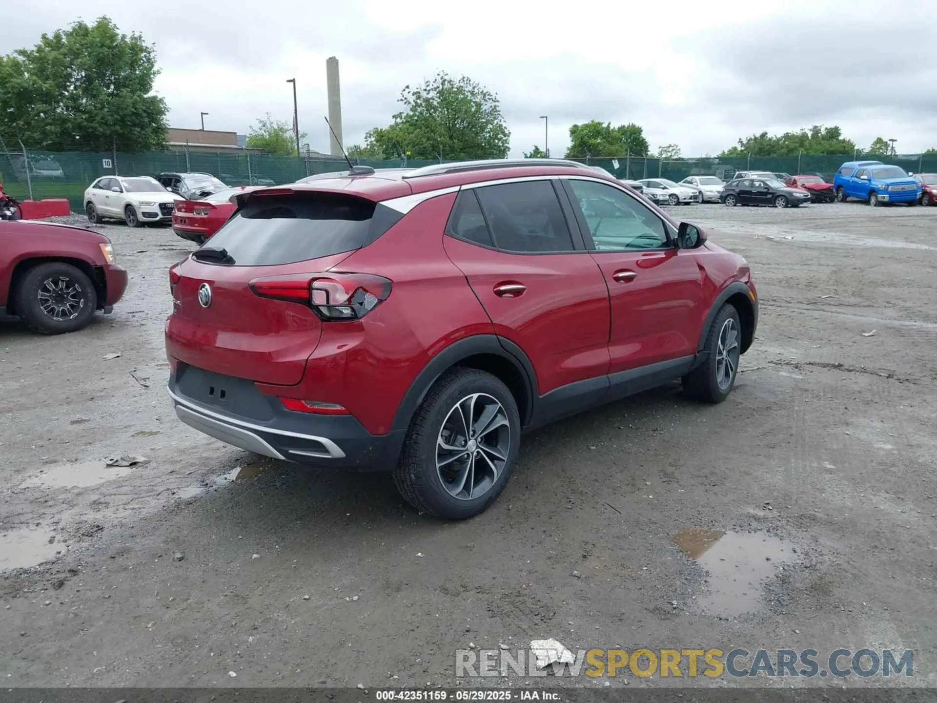 4 Photograph of a damaged car KL4MMDS25MB070710 BUICK ENCORE GX 2021