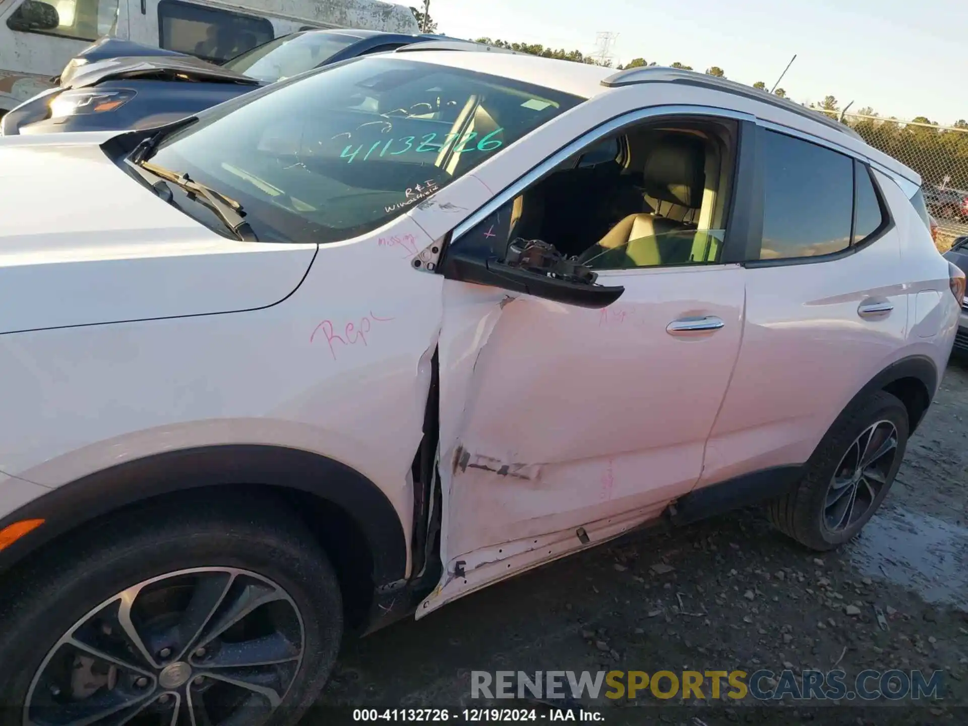 6 Photograph of a damaged car KL4MMDS25MB133675 BUICK ENCORE GX 2021