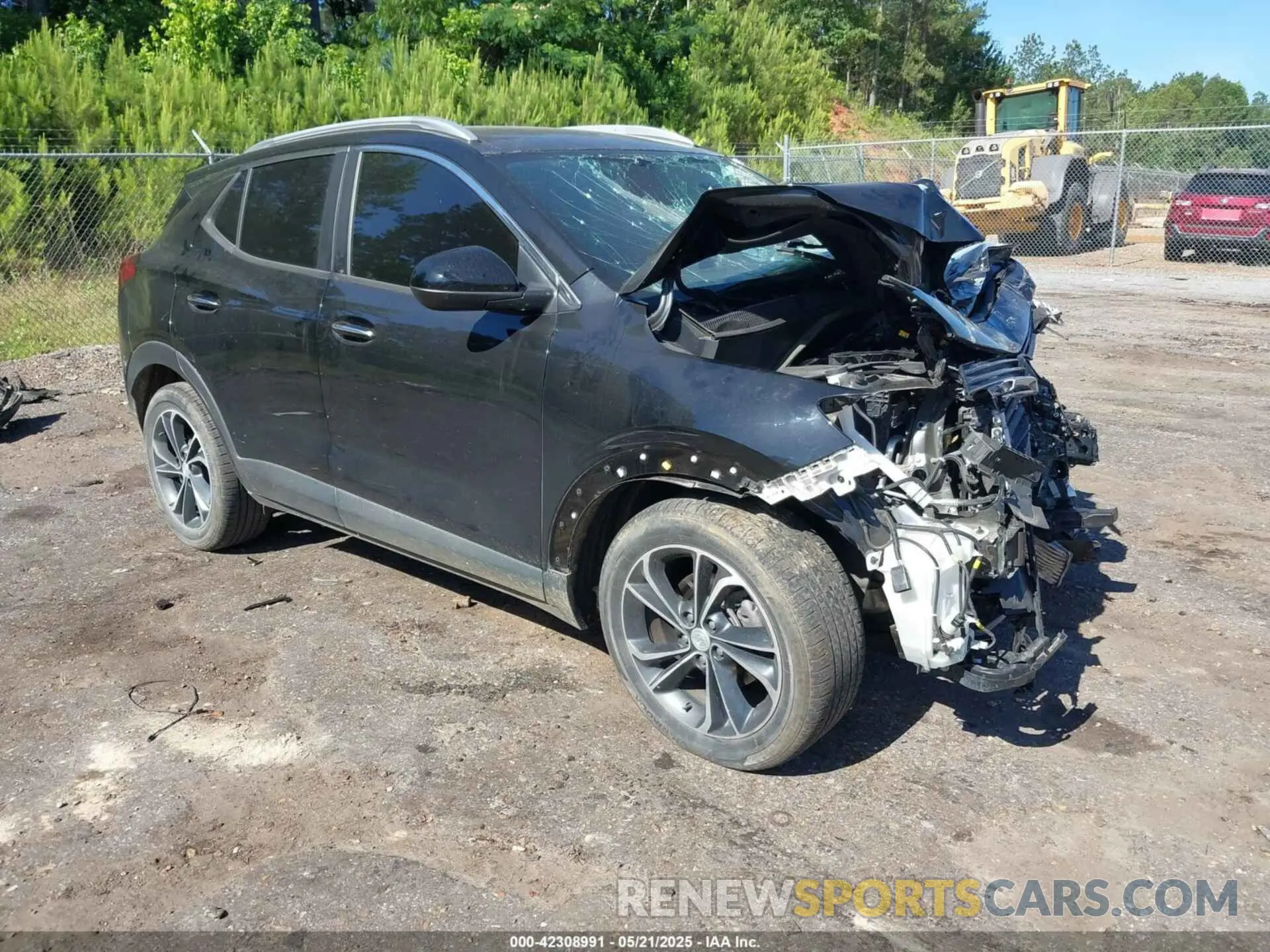 1 Photograph of a damaged car KL4MMDS27MB098539 BUICK ENCORE GX 2021
