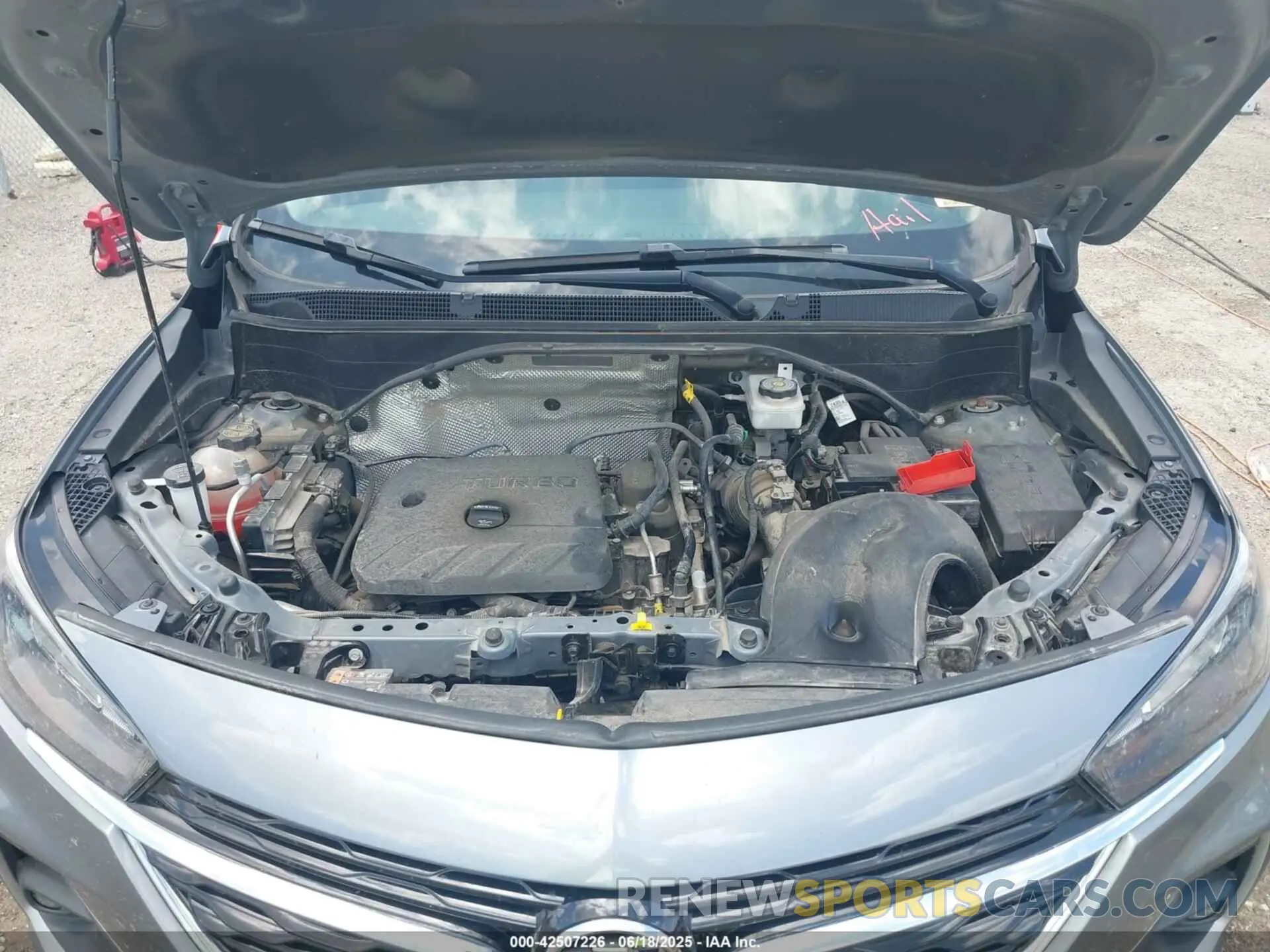10 Photograph of a damaged car KL4MMDSL0MB179357 BUICK ENCORE GX 2021