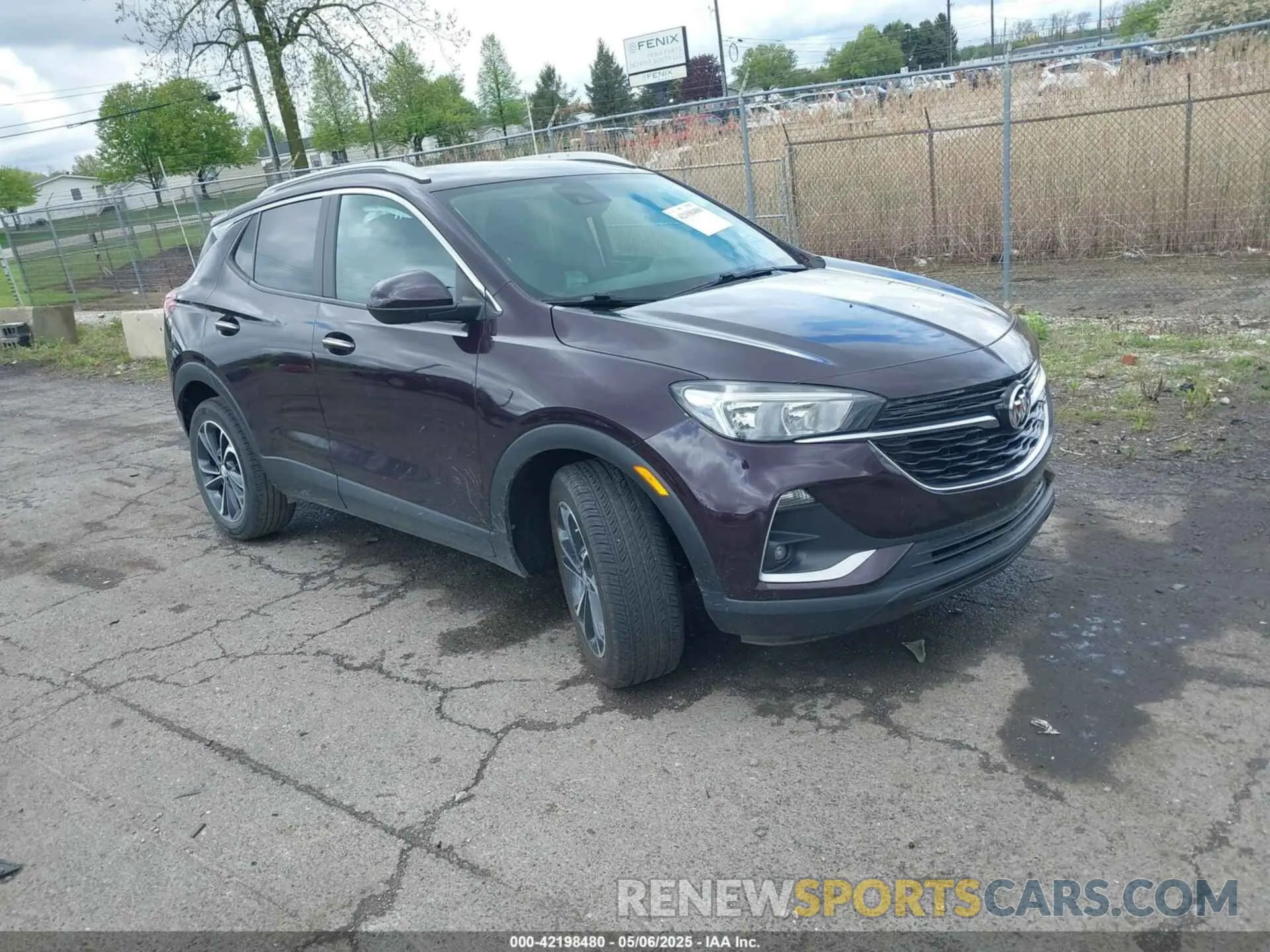 1 Photograph of a damaged car KL4MMDSL2MB151382 BUICK ENCORE GX 2021