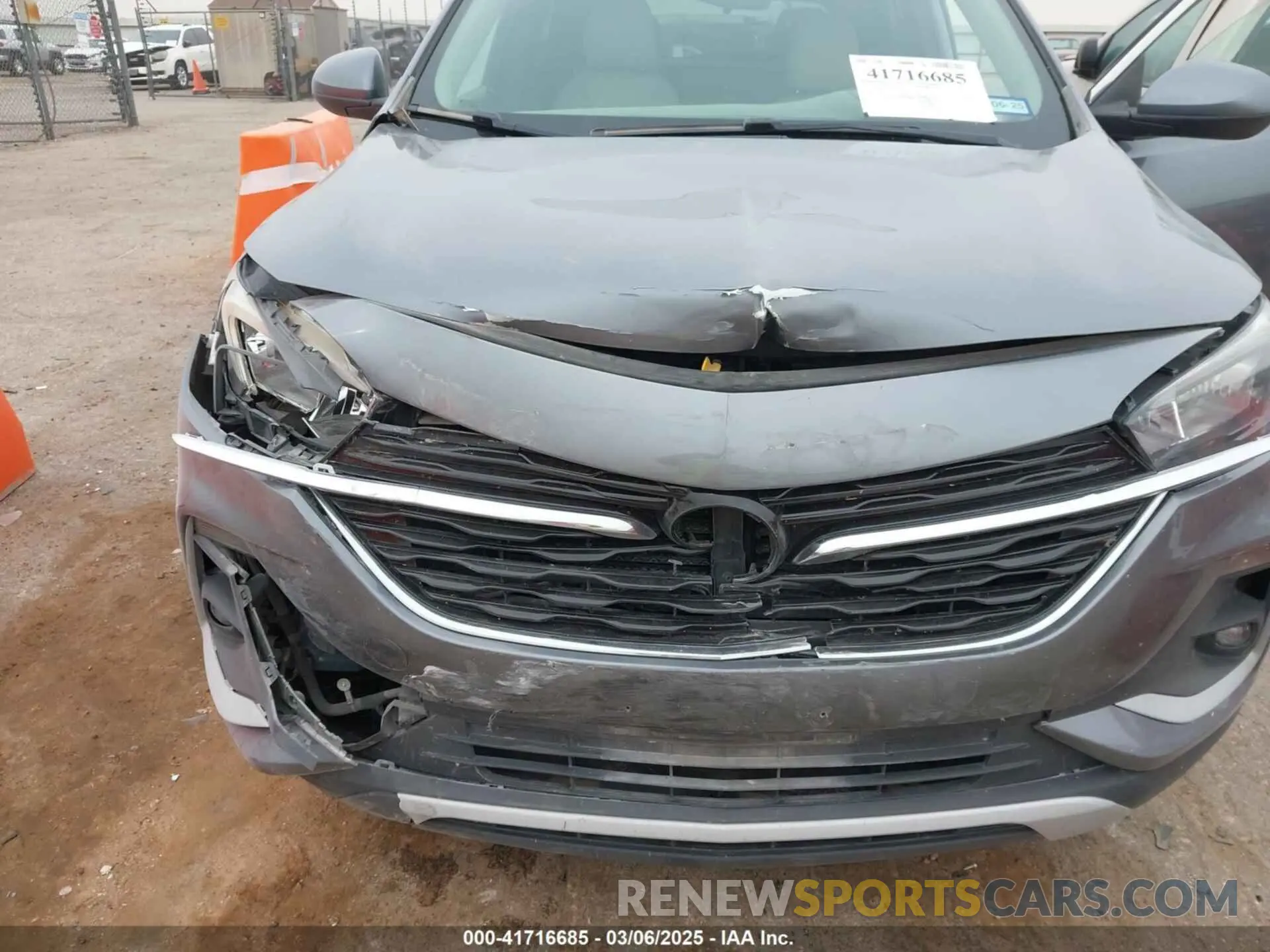 6 Photograph of a damaged car KL4MMDSL2MB159904 BUICK ENCORE GX 2021
