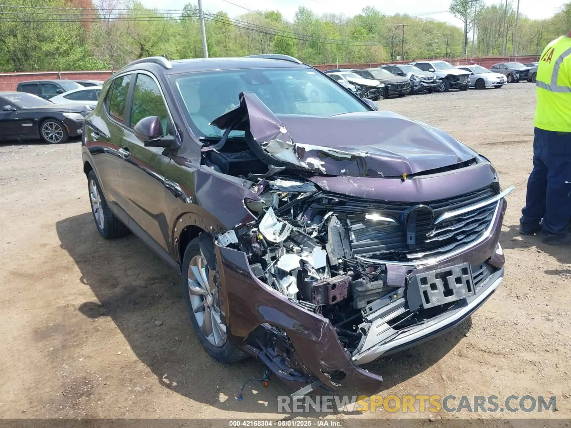 6 Photograph of a damaged car KL4MMDSL3MB090477 BUICK ENCORE GX 2021