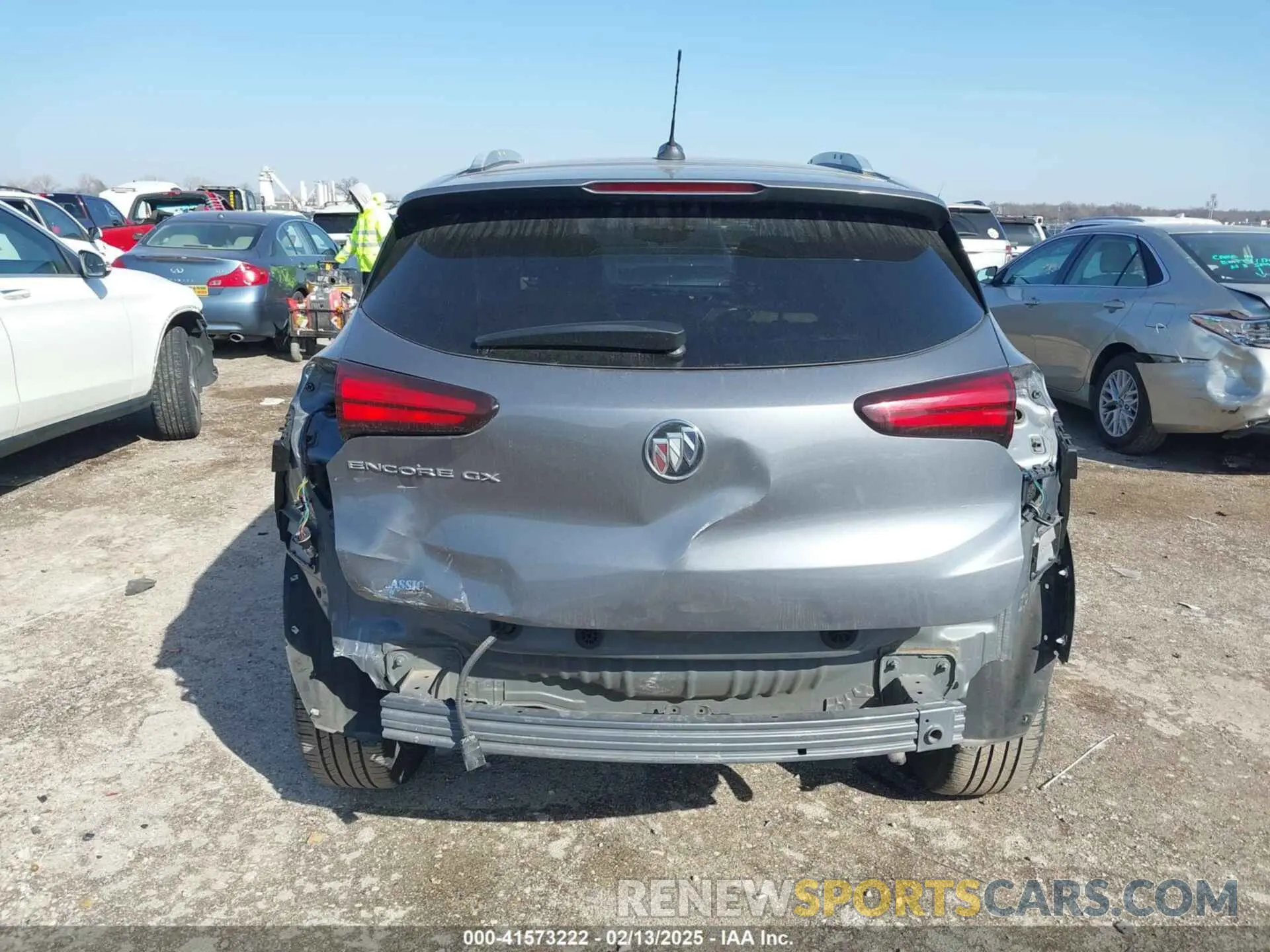 17 Photograph of a damaged car KL4MMDSL3MB160267 BUICK ENCORE GX 2021
