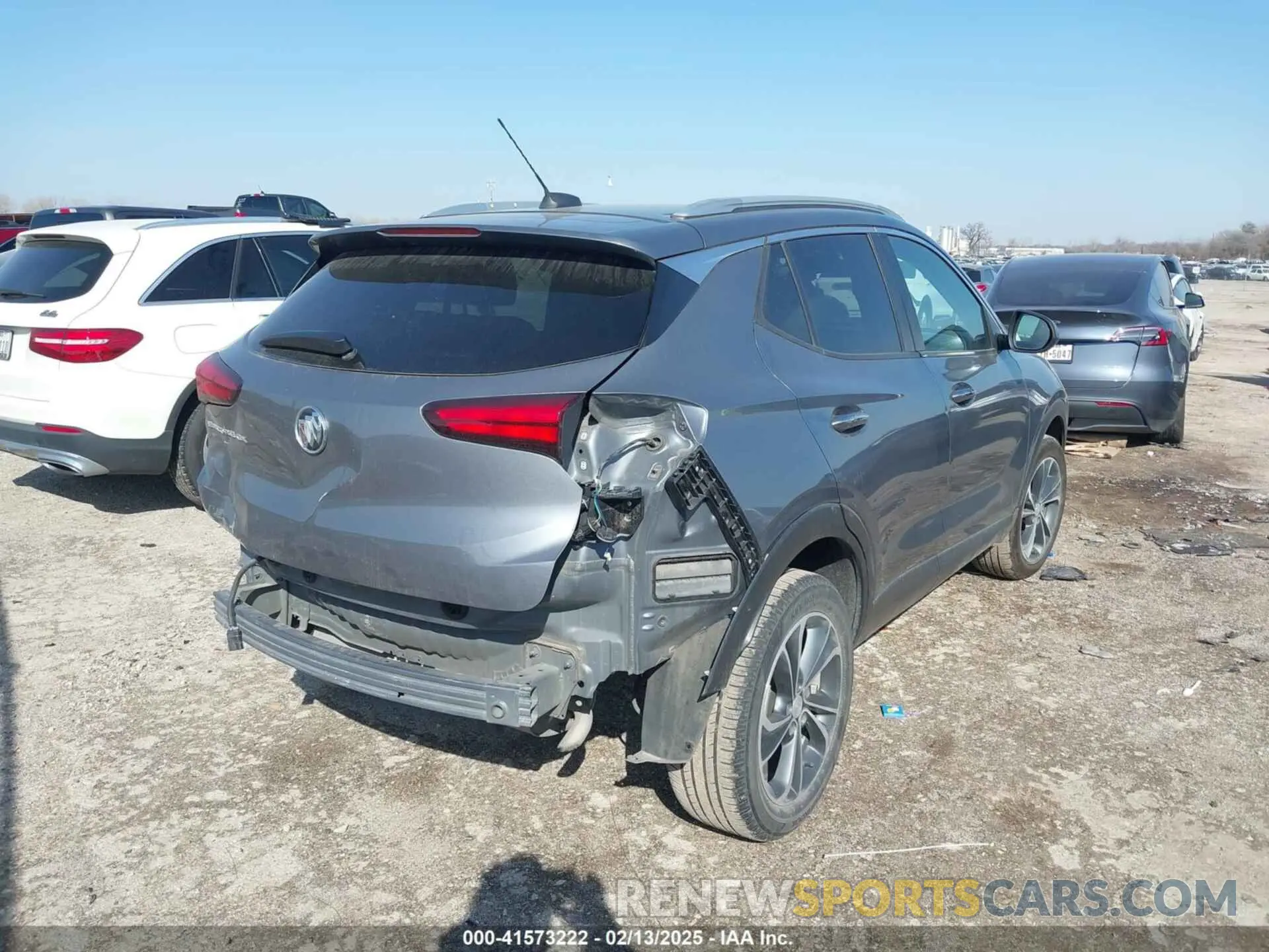 4 Photograph of a damaged car KL4MMDSL3MB160267 BUICK ENCORE GX 2021