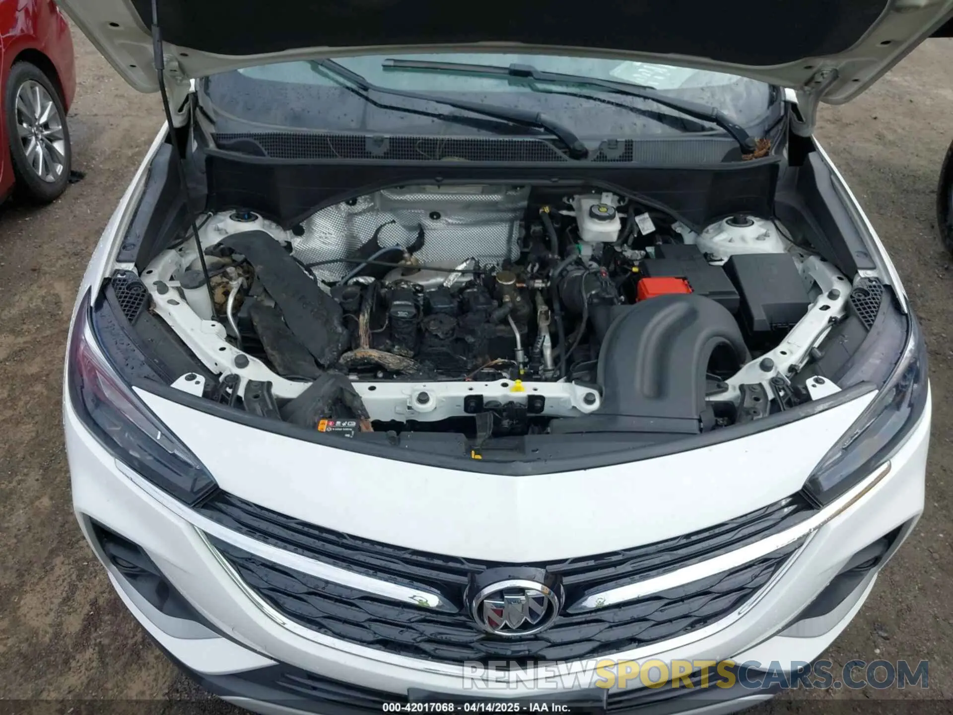 10 Photograph of a damaged car KL4MMDSL4MB157488 BUICK ENCORE GX 2021