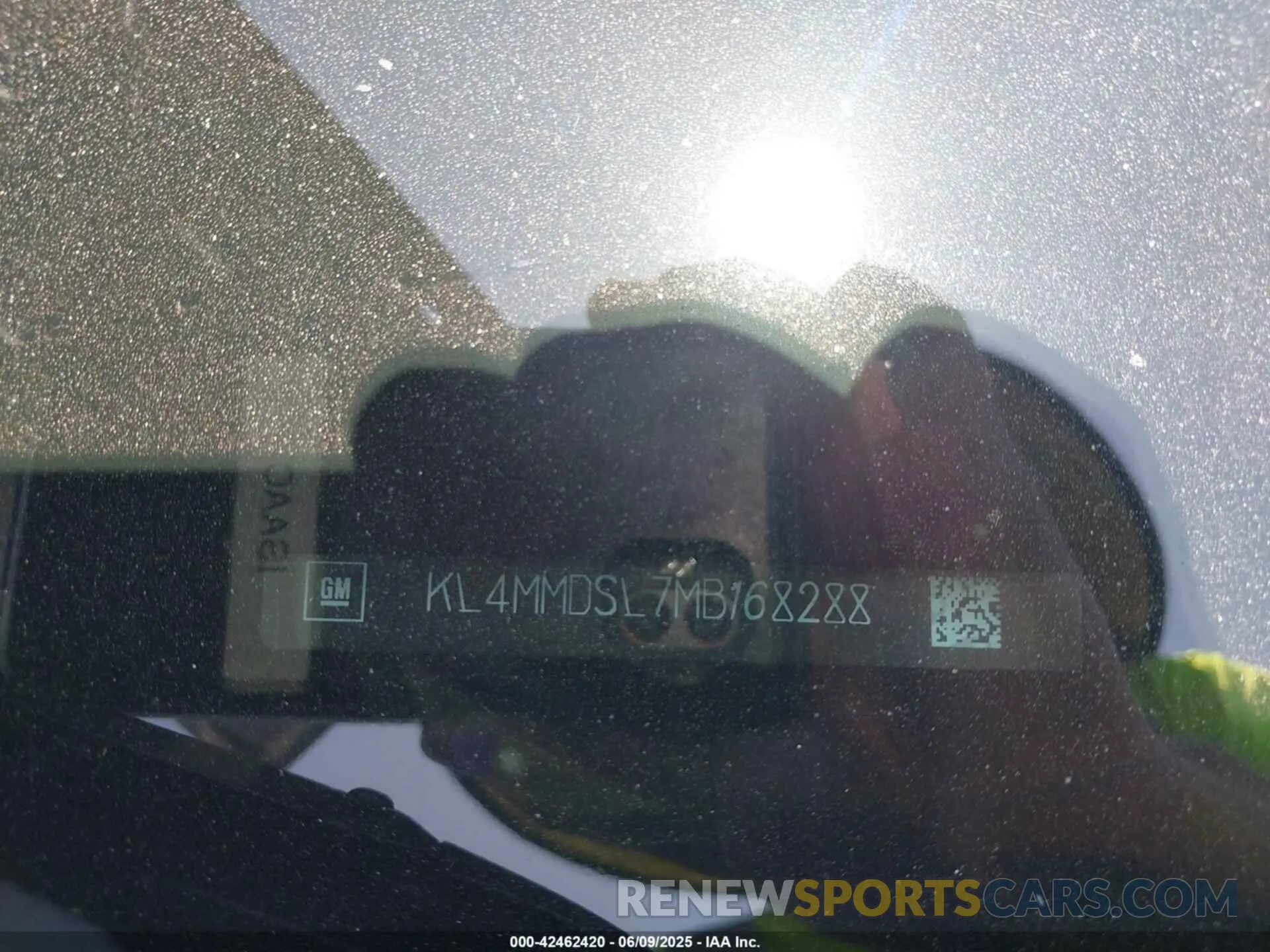 9 Photograph of a damaged car KL4MMDSL7MB168288 BUICK ENCORE GX 2021