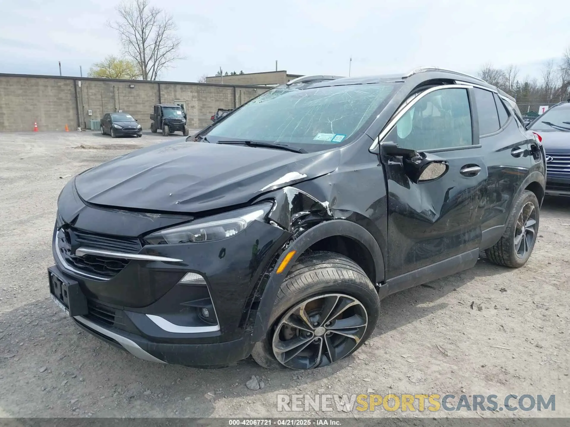 6 Photograph of a damaged car KL4MMESL1MB111199 BUICK ENCORE GX 2021