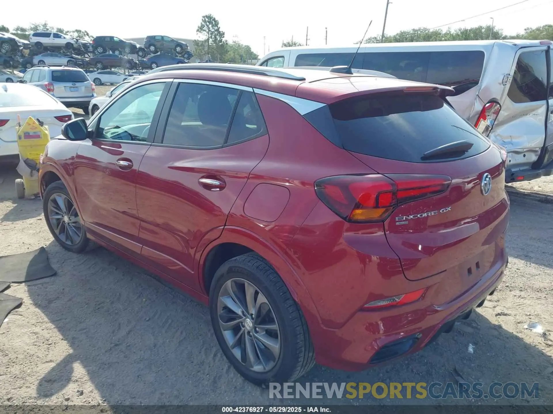 3 Photograph of a damaged car KL4MMESL2MB140260 BUICK ENCORE GX 2021