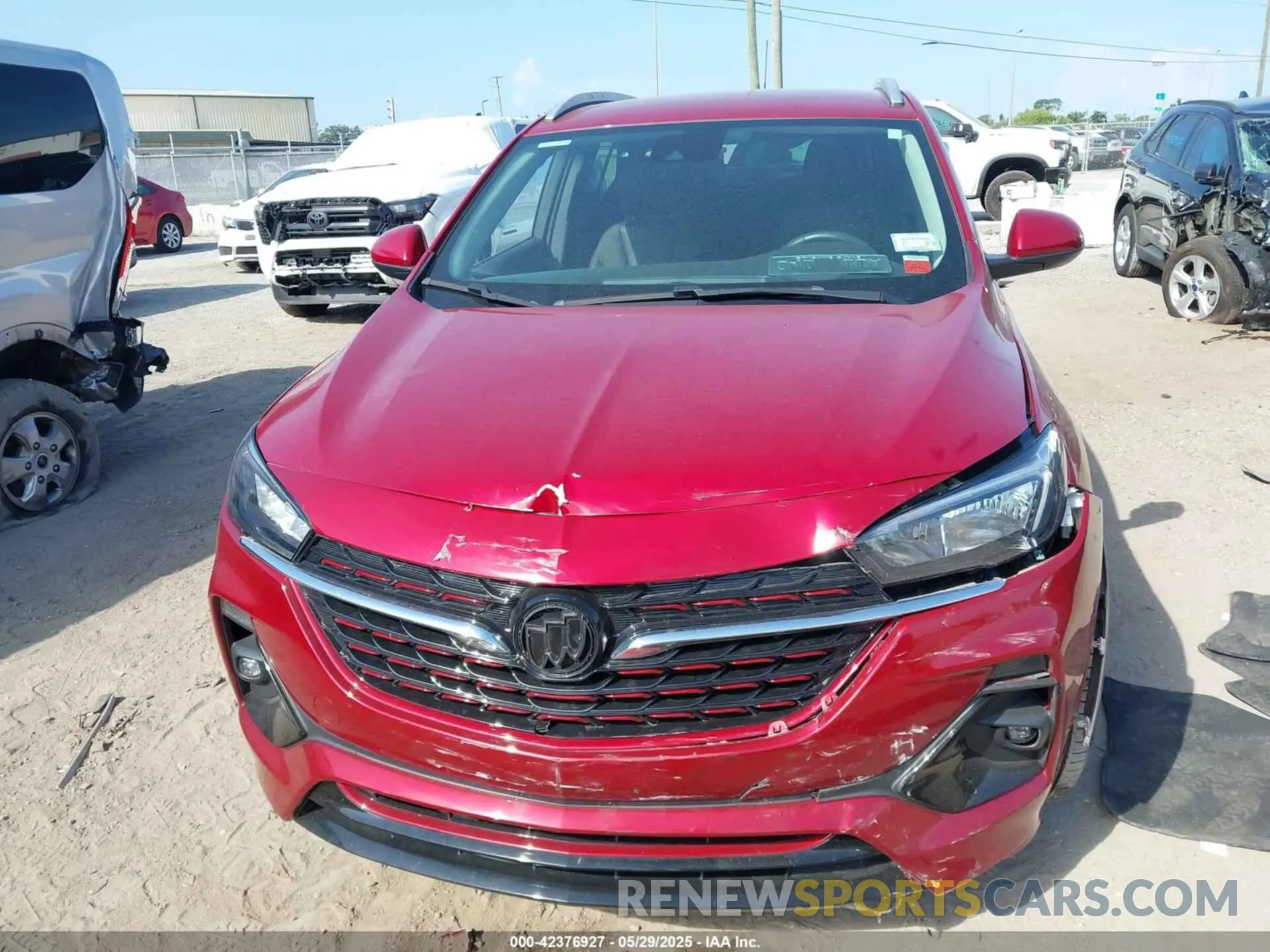 6 Photograph of a damaged car KL4MMESL2MB140260 BUICK ENCORE GX 2021