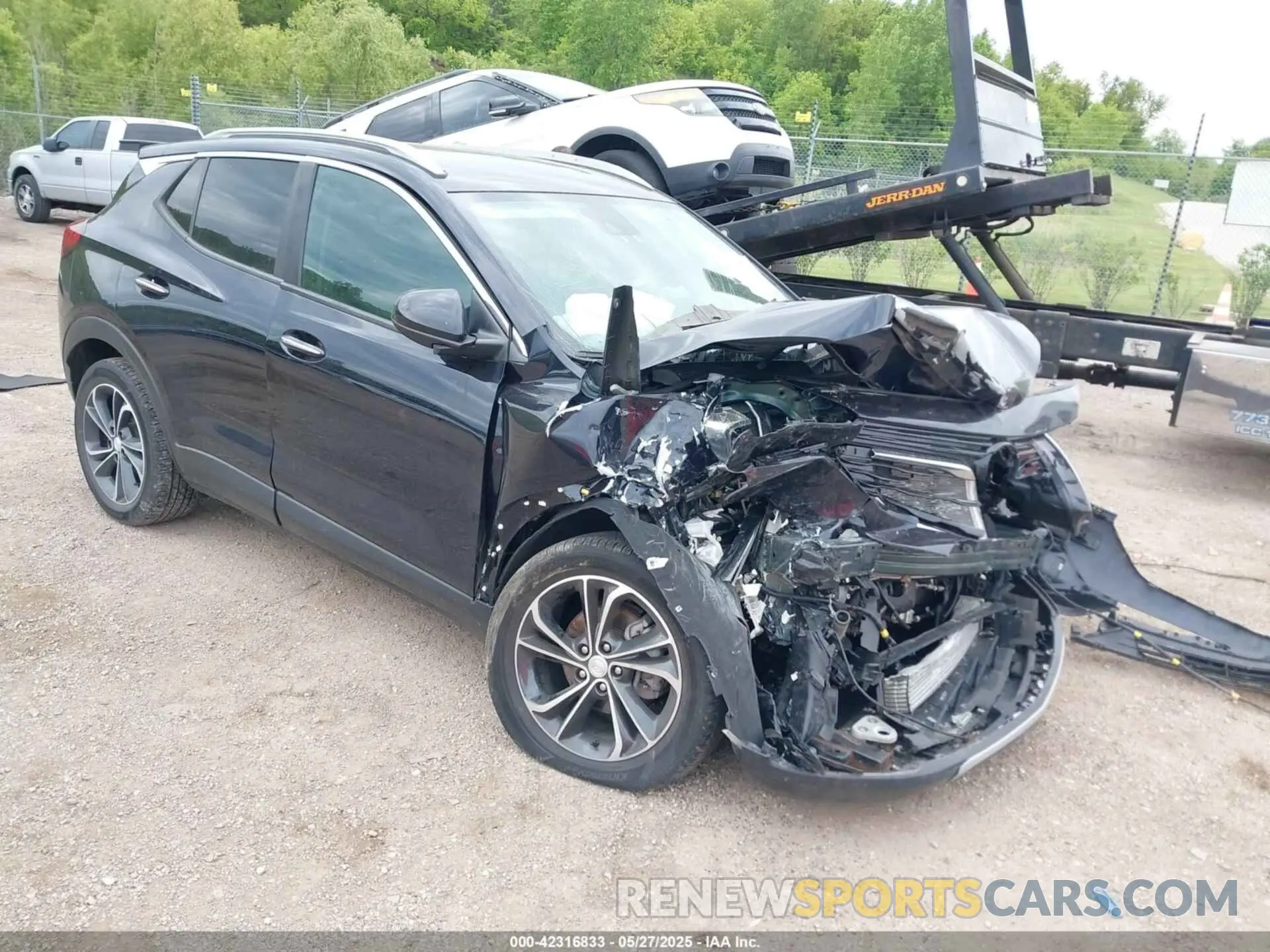 1 Photograph of a damaged car KL4MMESL4MB071667 BUICK ENCORE GX 2021