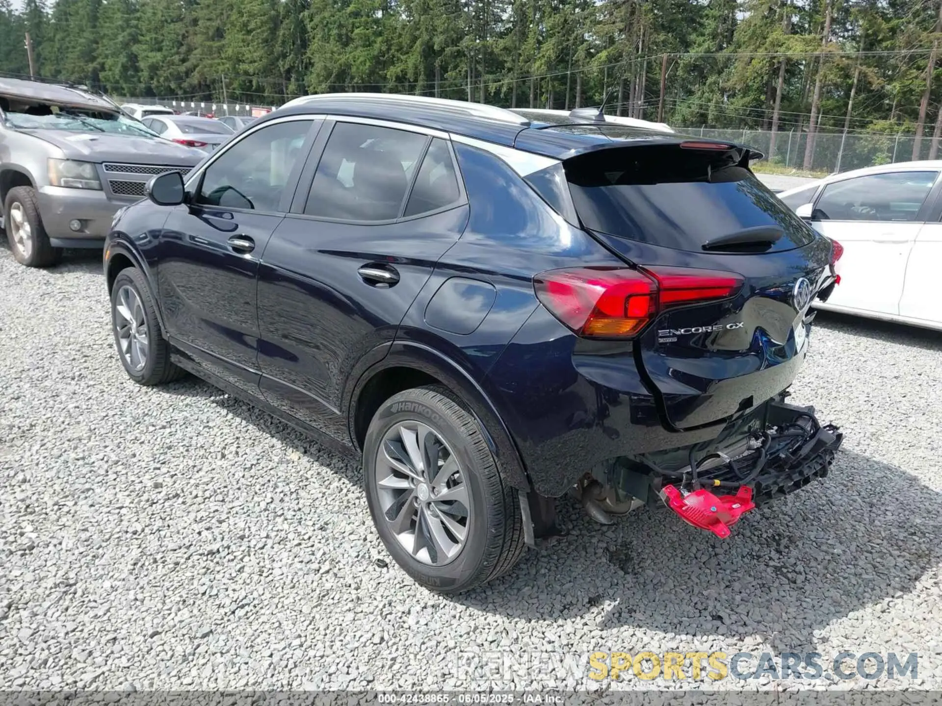 3 Photograph of a damaged car KL4MMESL5MB127051 BUICK ENCORE GX 2021