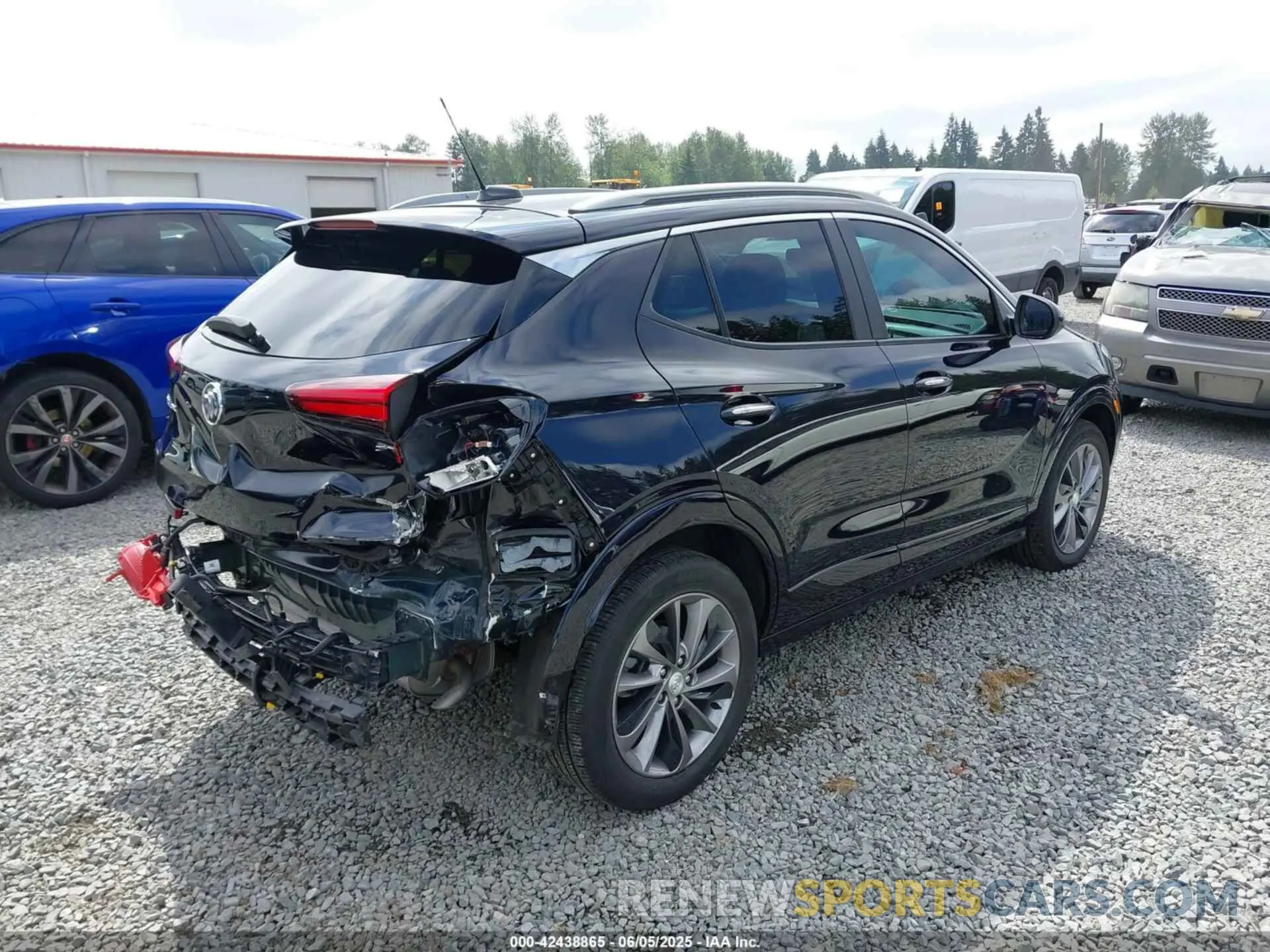 4 Photograph of a damaged car KL4MMESL5MB127051 BUICK ENCORE GX 2021