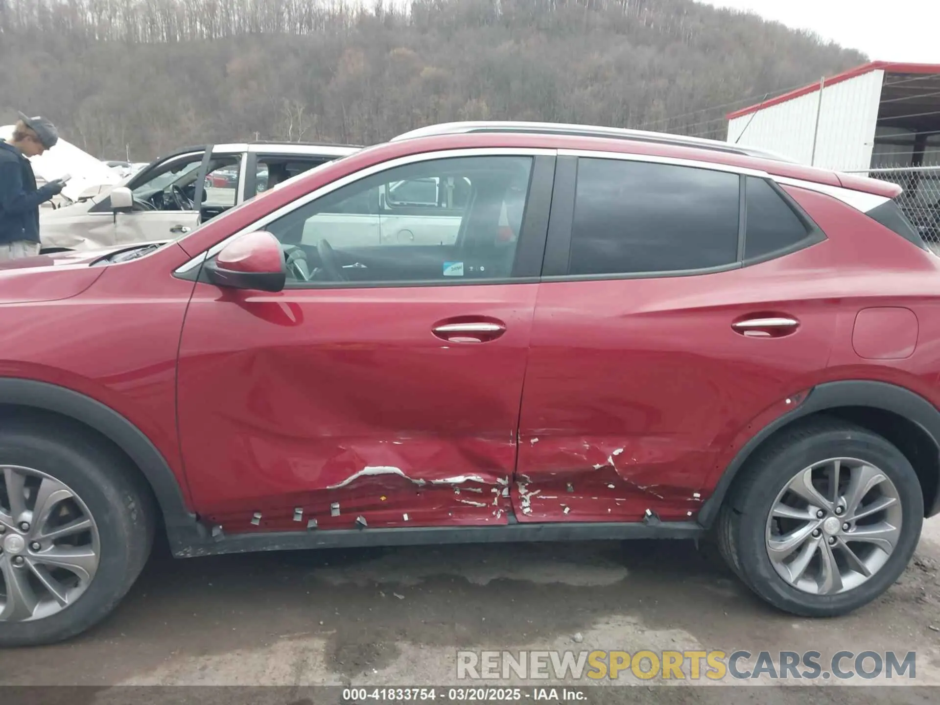 18 Photograph of a damaged car KL4MMESL6MB096585 BUICK ENCORE GX 2021