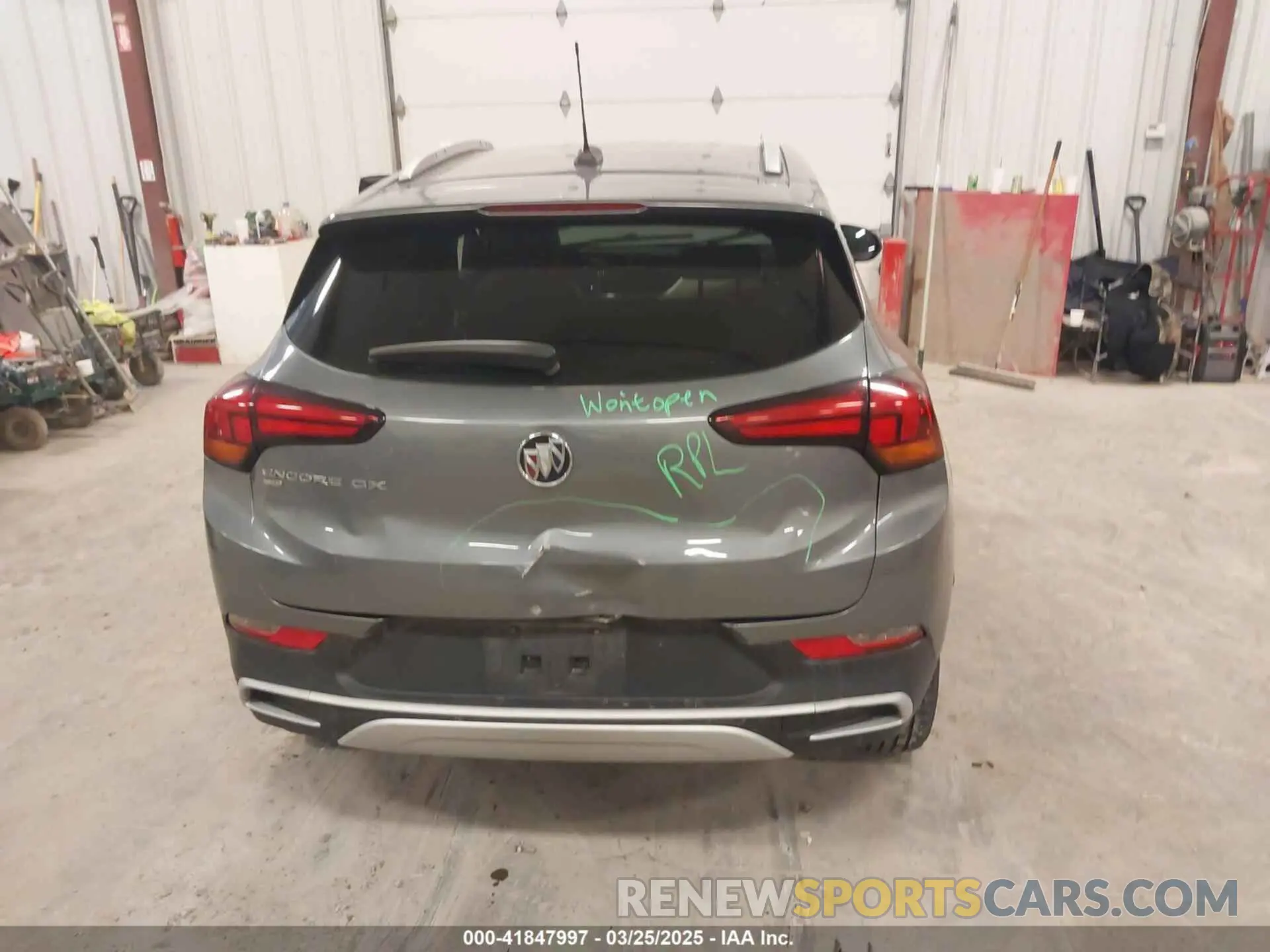 16 Photograph of a damaged car KL4MMESL7MB164781 BUICK ENCORE GX 2021