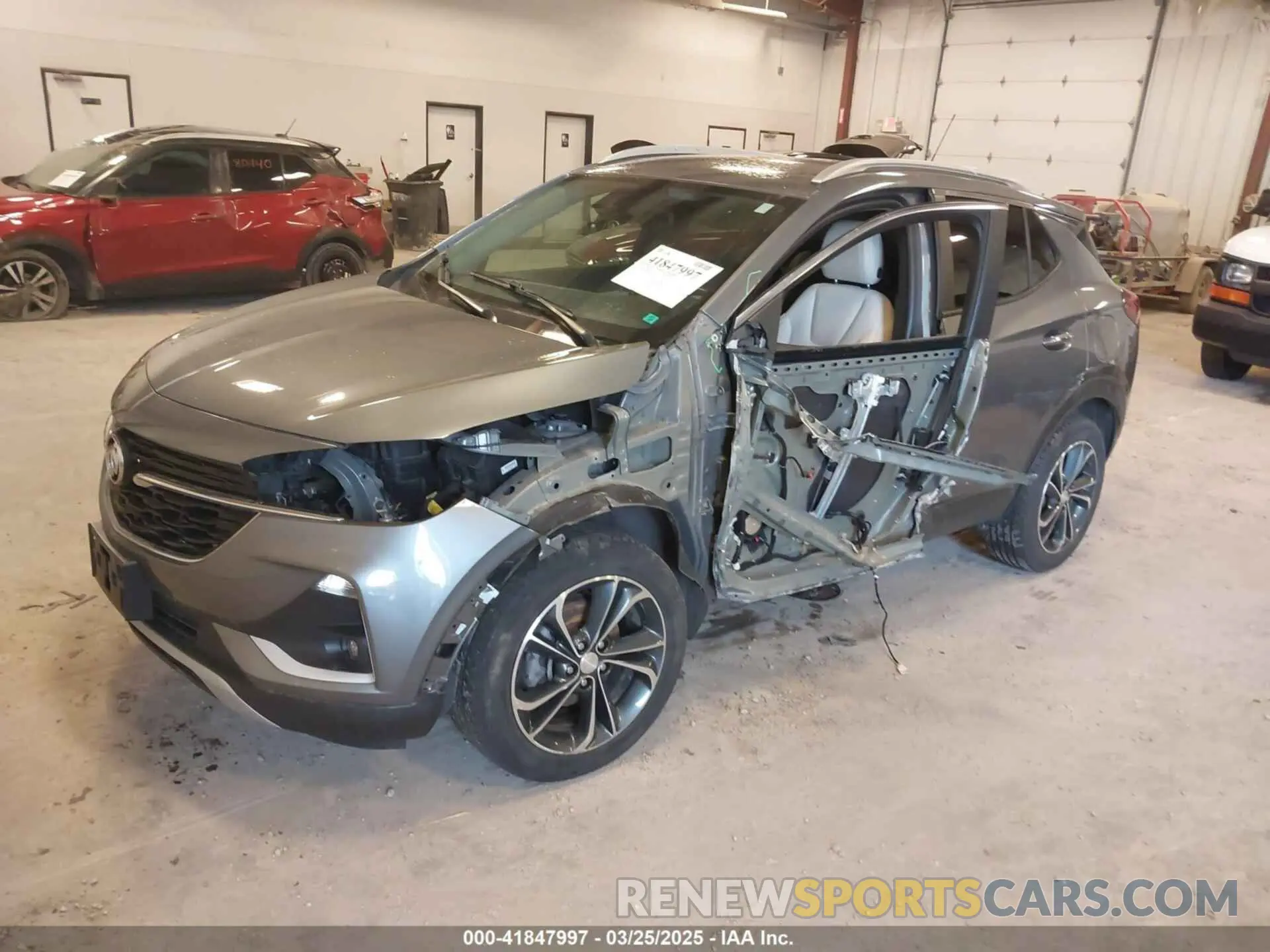 2 Photograph of a damaged car KL4MMESL7MB164781 BUICK ENCORE GX 2021
