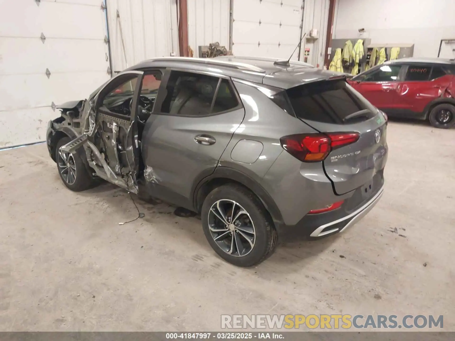 3 Photograph of a damaged car KL4MMESL7MB164781 BUICK ENCORE GX 2021
