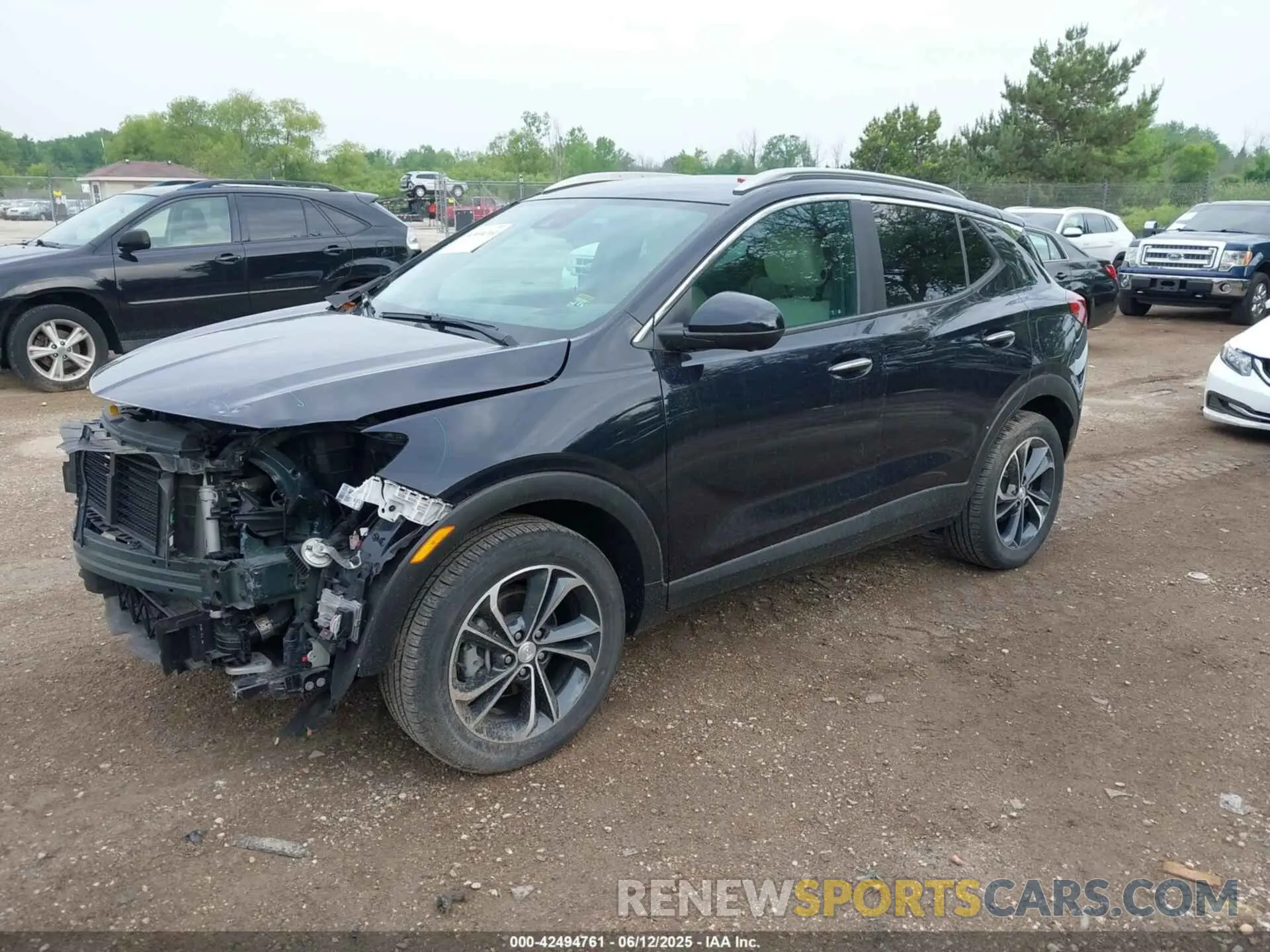 2 Photograph of a damaged car KL4MMESL8MB047386 BUICK ENCORE GX 2021