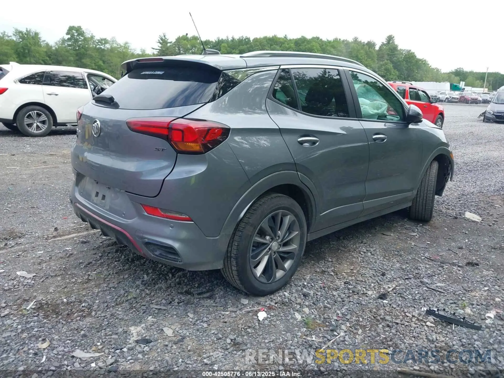 4 Photograph of a damaged car KL4MMESL9MB118918 BUICK ENCORE GX 2021