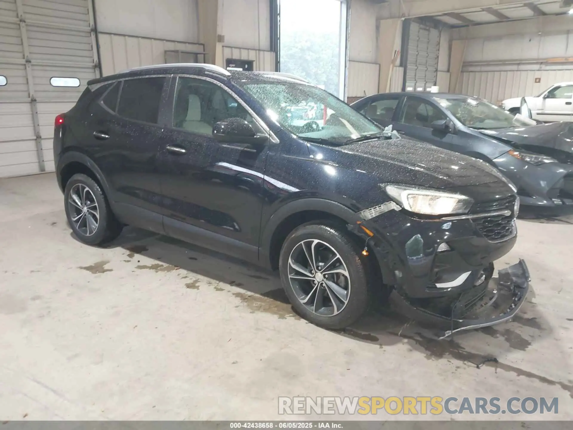 1 Photograph of a damaged car KL4MMESL9MB130910 BUICK ENCORE GX 2021