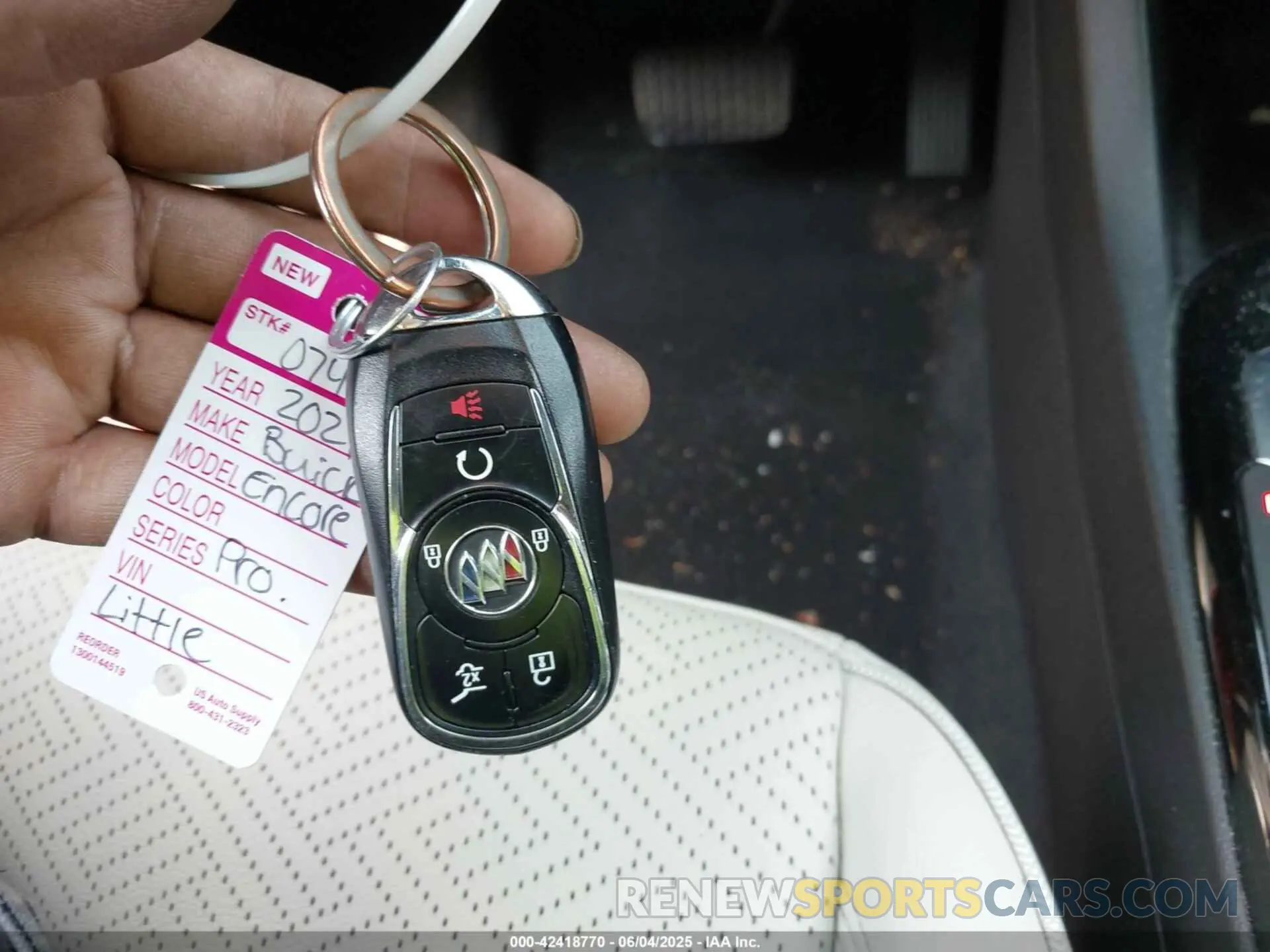 11 Photograph of a damaged car KL4MMFSL4MB112627 BUICK ENCORE GX 2021