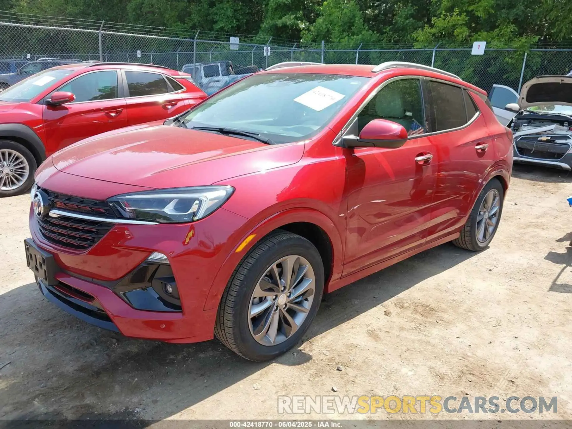 2 Photograph of a damaged car KL4MMFSL4MB112627 BUICK ENCORE GX 2021