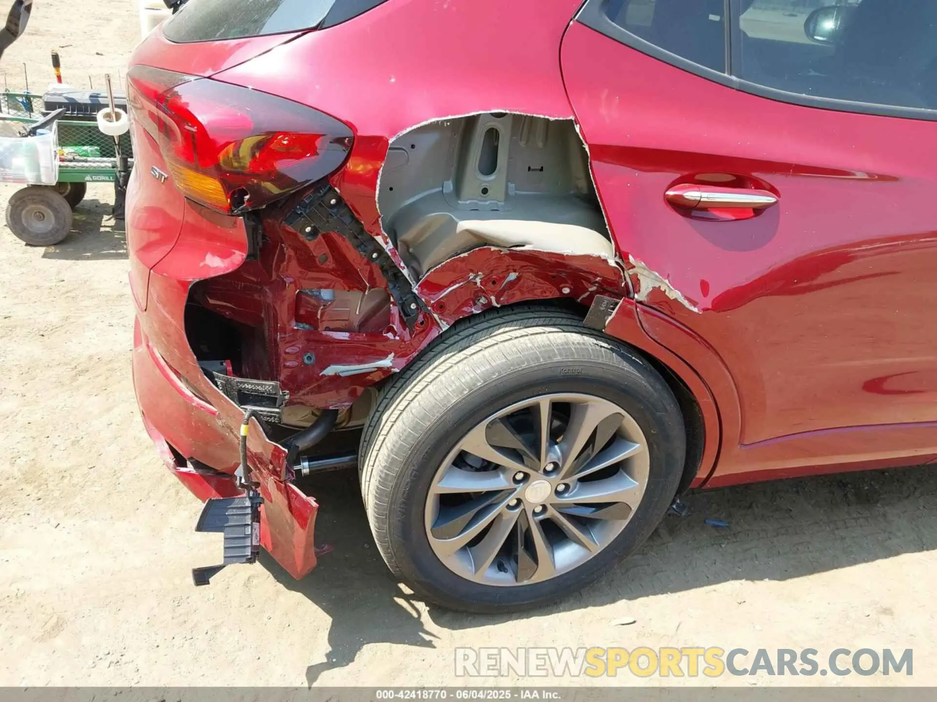 6 Photograph of a damaged car KL4MMFSL4MB112627 BUICK ENCORE GX 2021