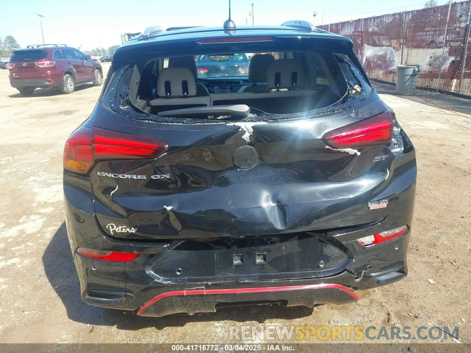 16 Photograph of a damaged car KL4MMFSL9MB050240 BUICK ENCORE GX 2021