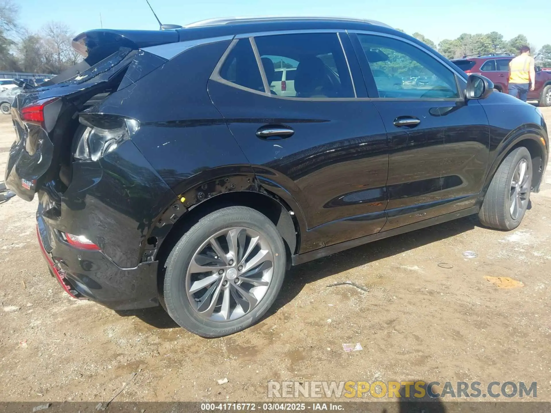 4 Photograph of a damaged car KL4MMFSL9MB050240 BUICK ENCORE GX 2021
