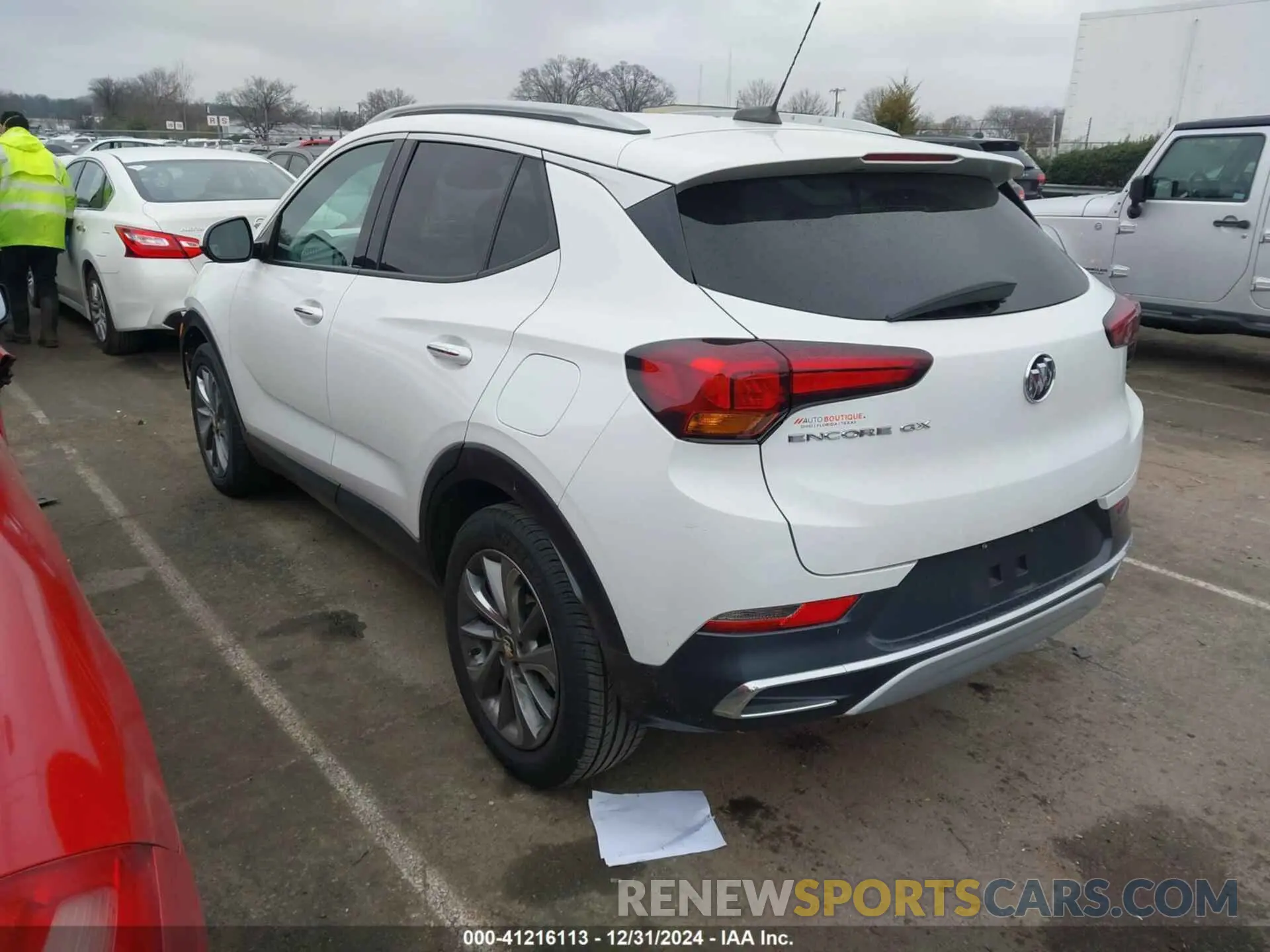 3 Photograph of a damaged car KL4MMFSL9MB153349 BUICK ENCORE GX 2021