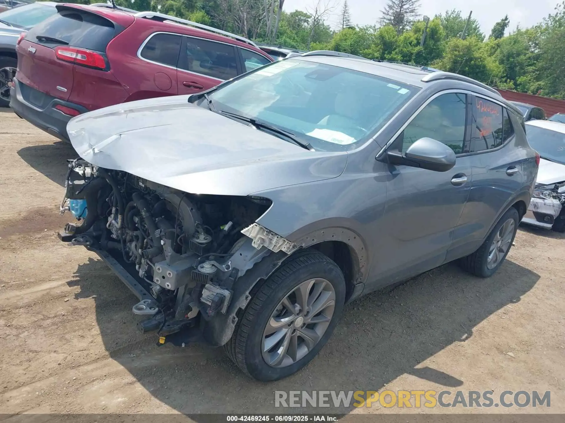 2 Photograph of a damaged car KL4MMGSL3MB134429 BUICK ENCORE GX 2021