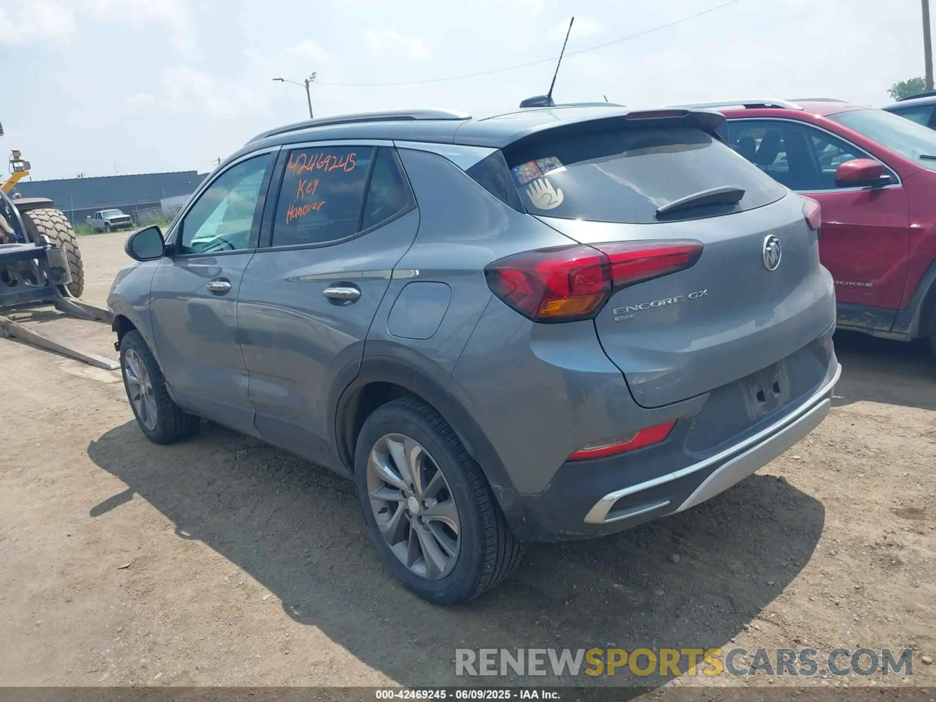3 Photograph of a damaged car KL4MMGSL3MB134429 BUICK ENCORE GX 2021