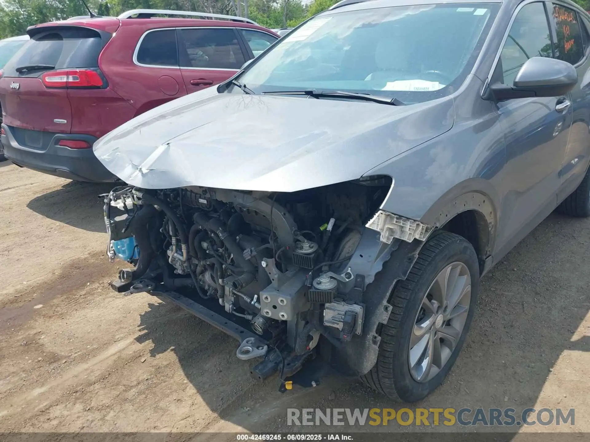 6 Photograph of a damaged car KL4MMGSL3MB134429 BUICK ENCORE GX 2021