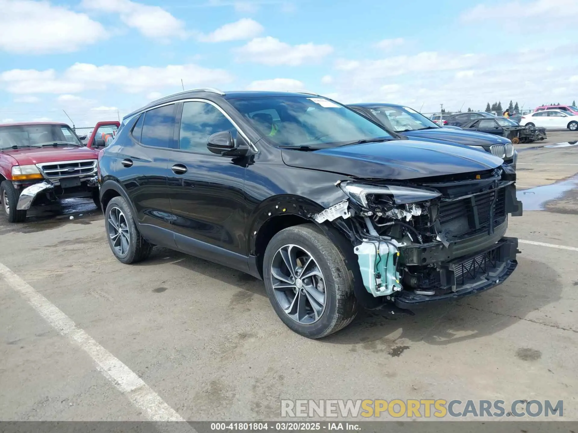 1 Photograph of a damaged car KL4MMGSL3MB154745 BUICK ENCORE GX 2021
