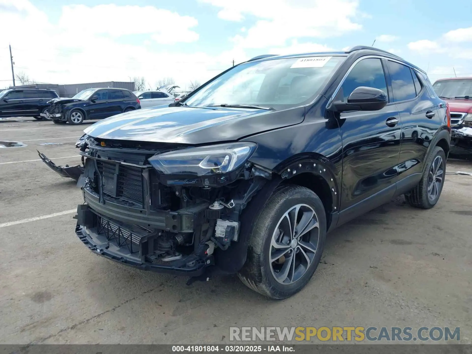 2 Photograph of a damaged car KL4MMGSL3MB154745 BUICK ENCORE GX 2021