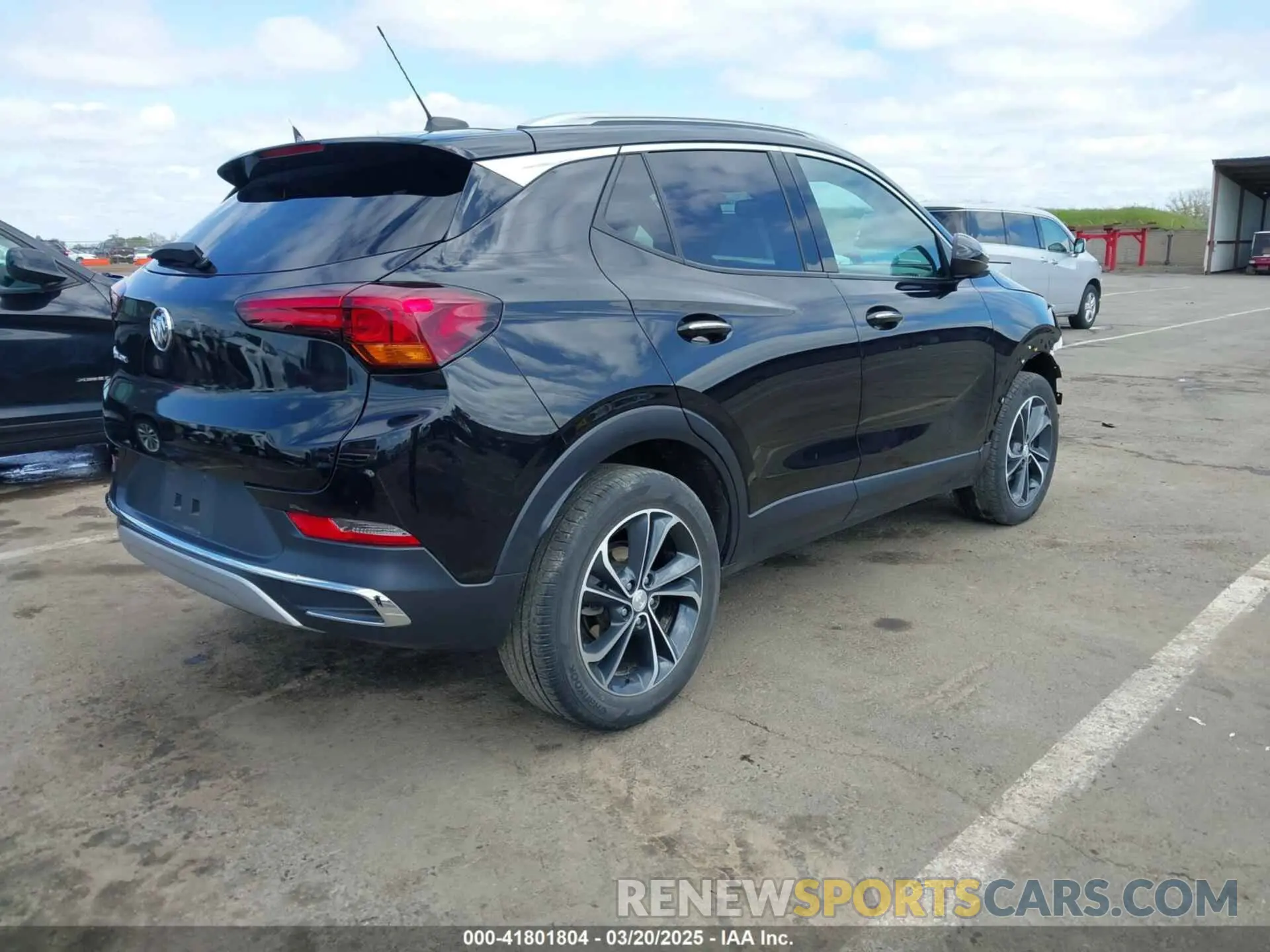 4 Photograph of a damaged car KL4MMGSL3MB154745 BUICK ENCORE GX 2021