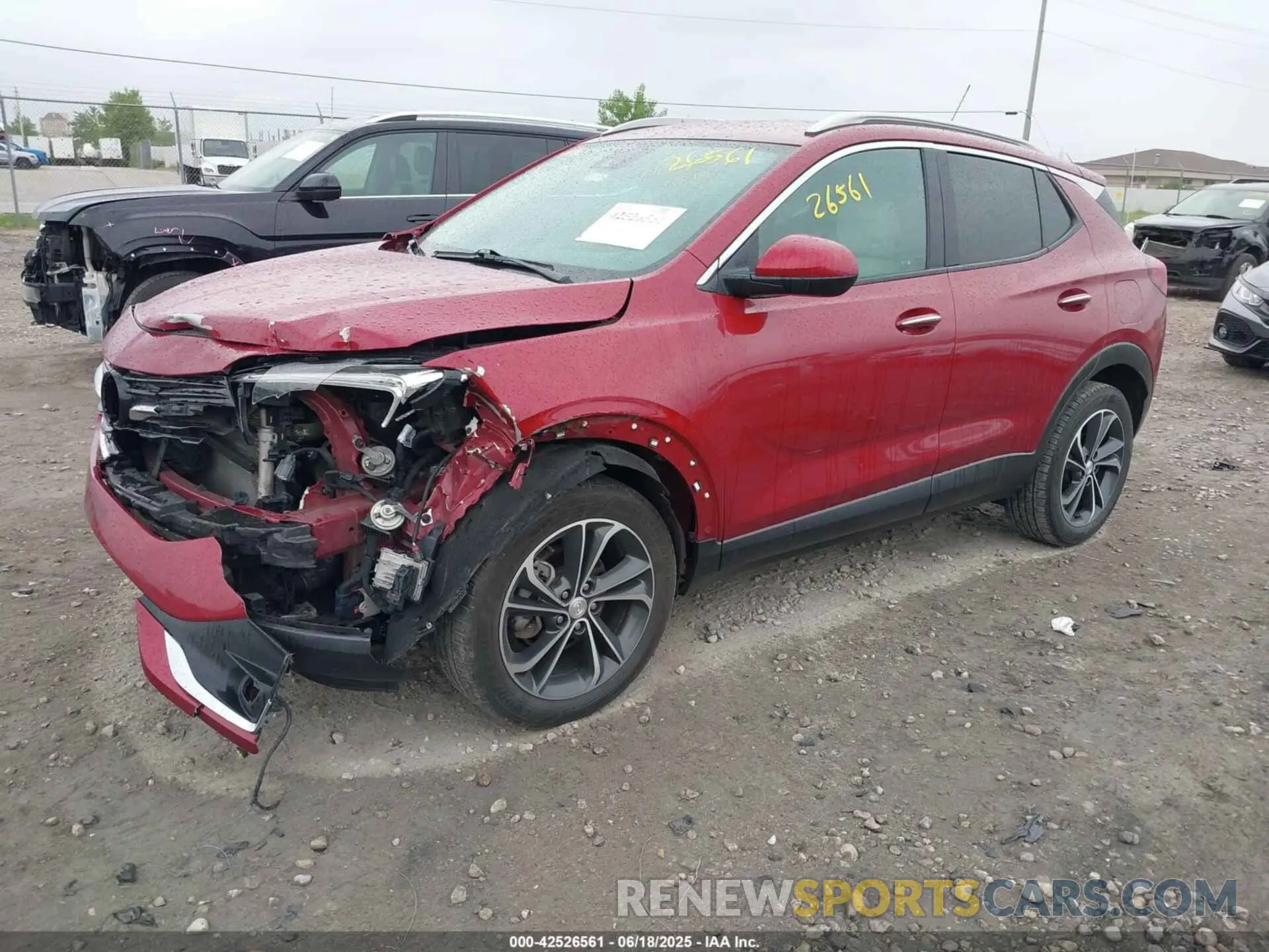 2 Photograph of a damaged car KL4MMGSL5MB118720 BUICK ENCORE GX 2021