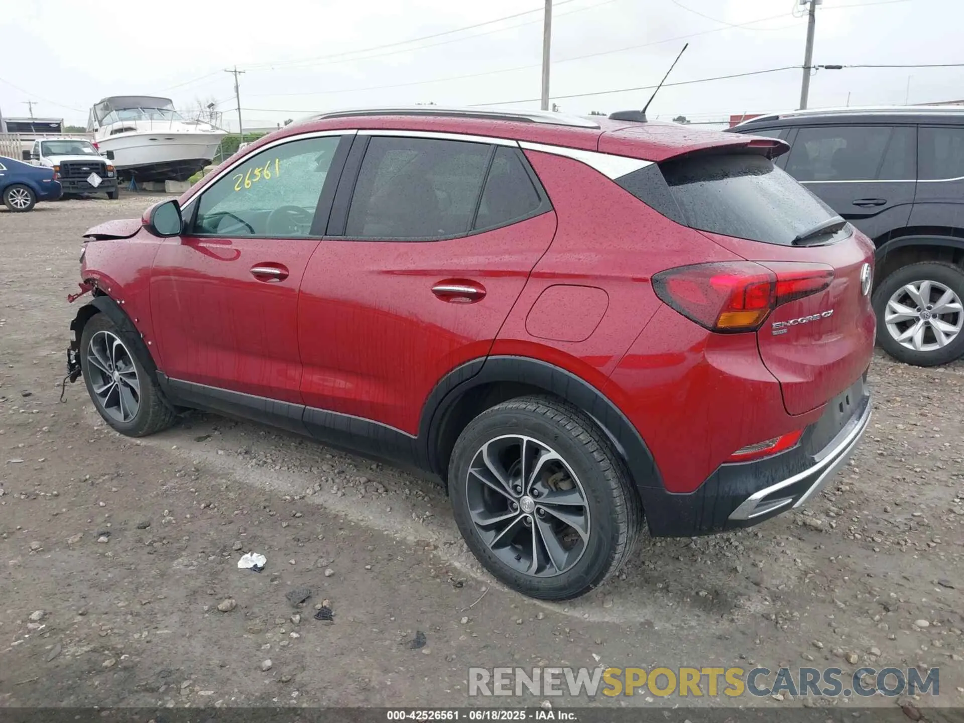 3 Photograph of a damaged car KL4MMGSL5MB118720 BUICK ENCORE GX 2021