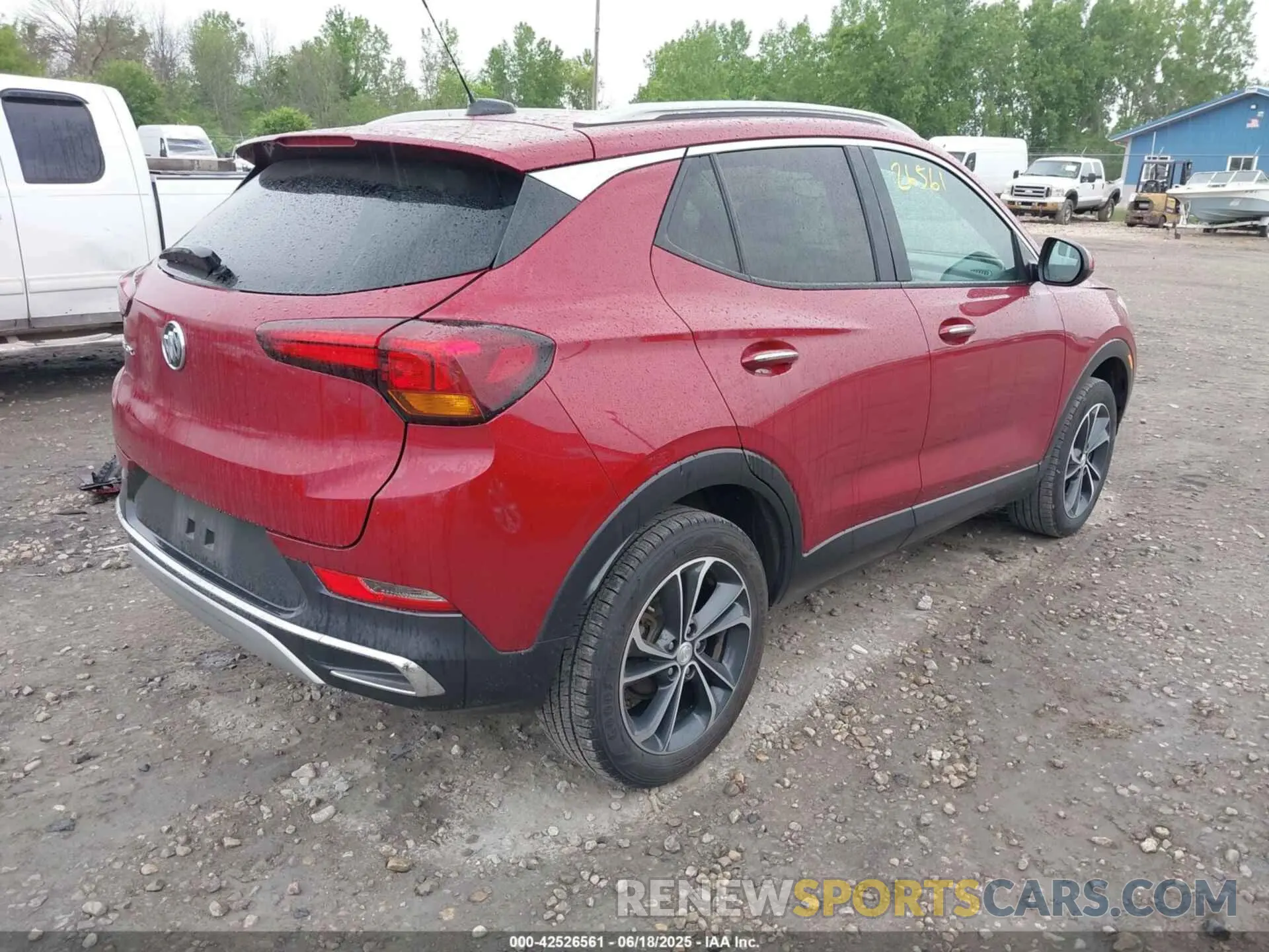 4 Photograph of a damaged car KL4MMGSL5MB118720 BUICK ENCORE GX 2021