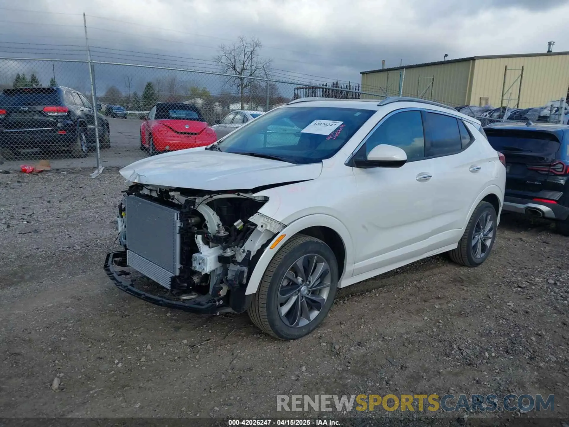 2 Photograph of a damaged car KL4MMGSL6MB038780 BUICK ENCORE GX 2021