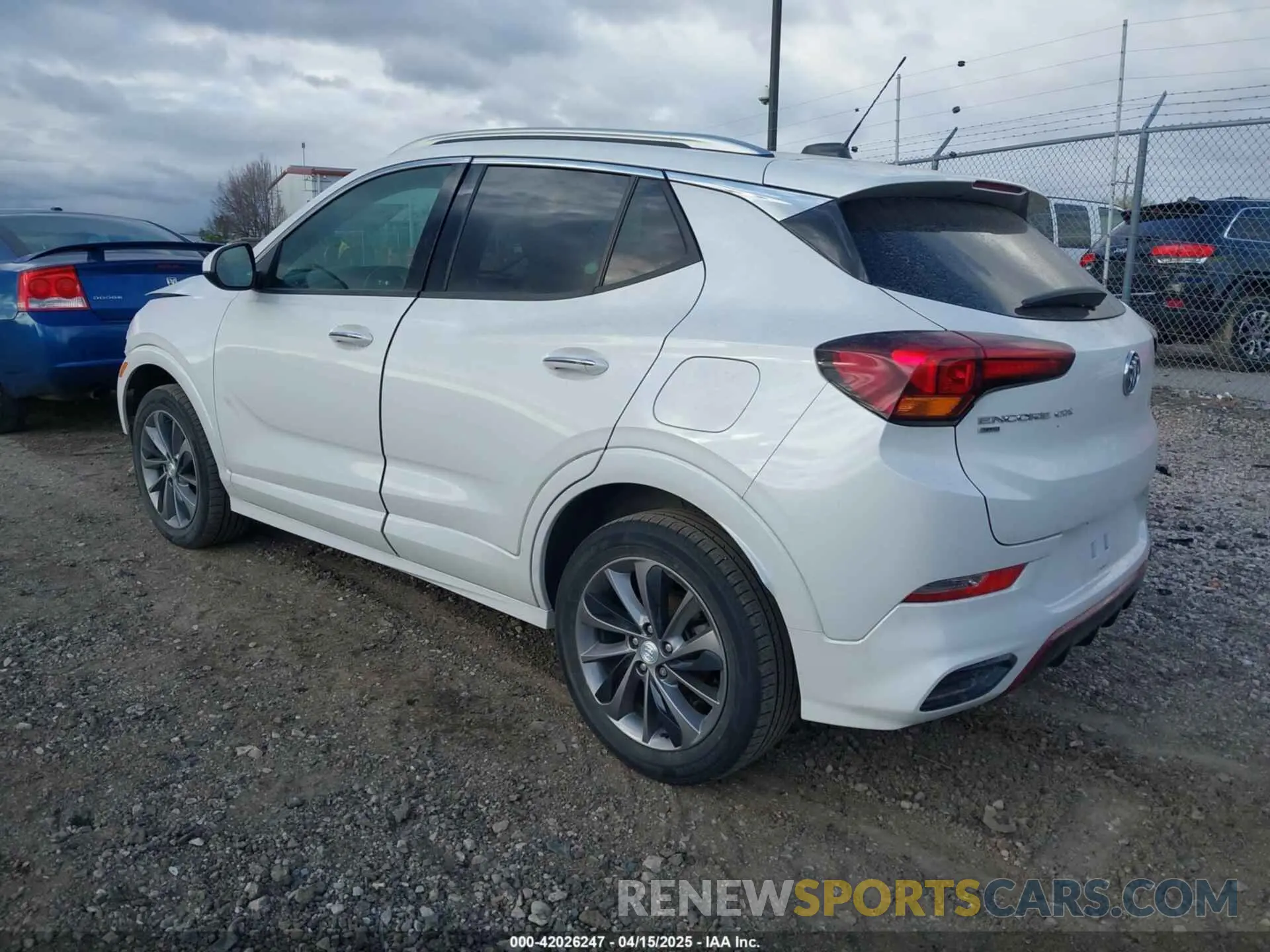 3 Photograph of a damaged car KL4MMGSL6MB038780 BUICK ENCORE GX 2021