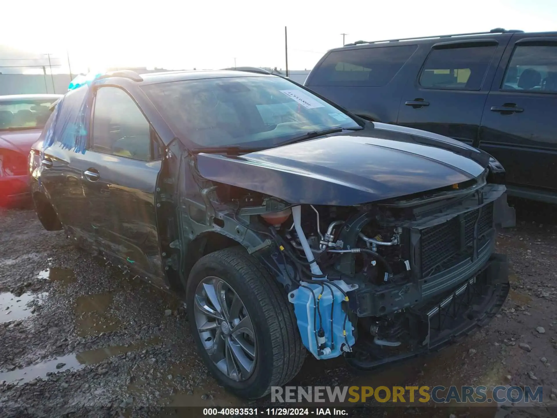 1 Photograph of a damaged car KL4MMGSL6MB119892 BUICK ENCORE GX 2021