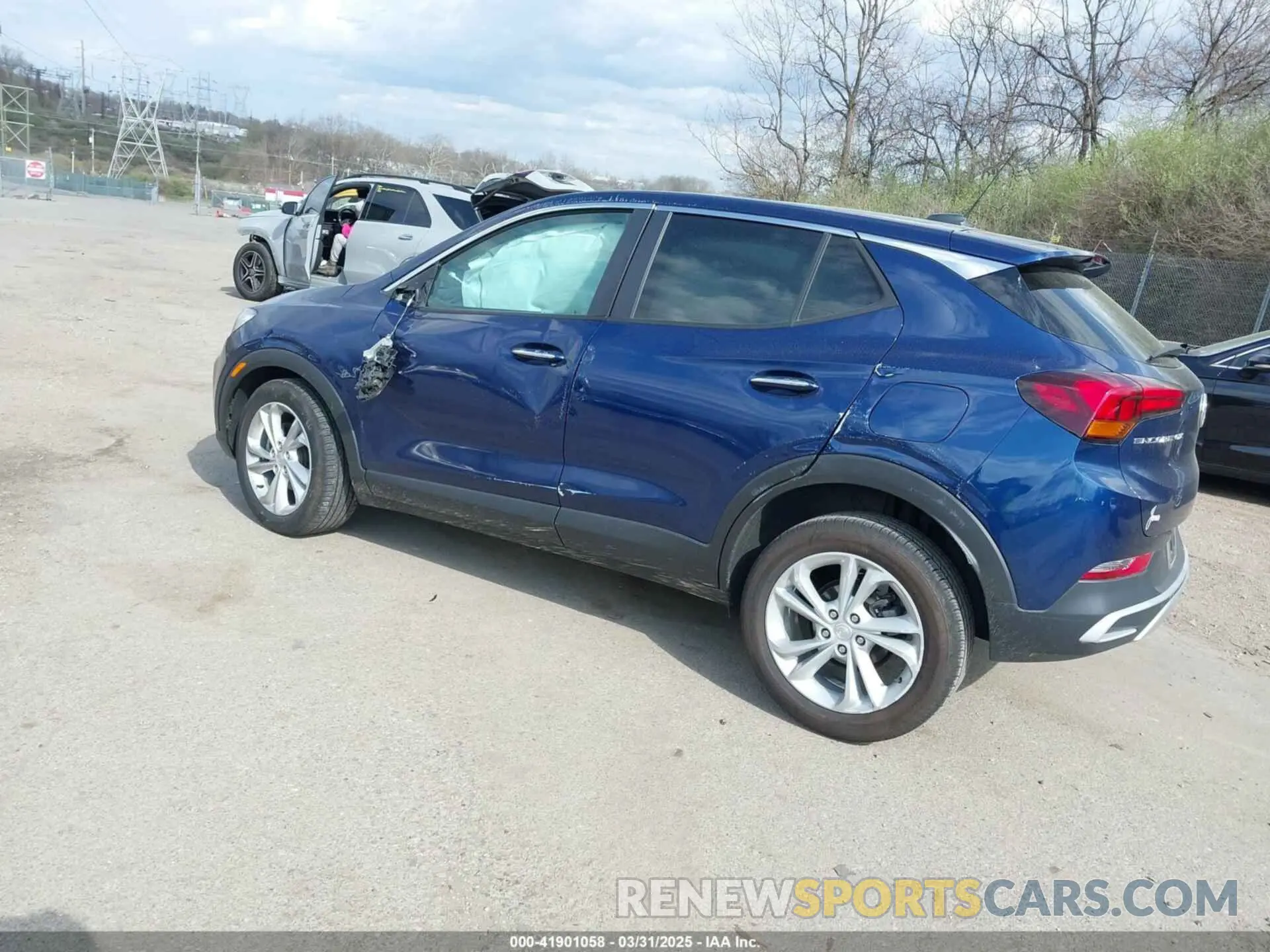 3 Photograph of a damaged car KL4MMBS22NB131761 BUICK ENCORE GX 2022