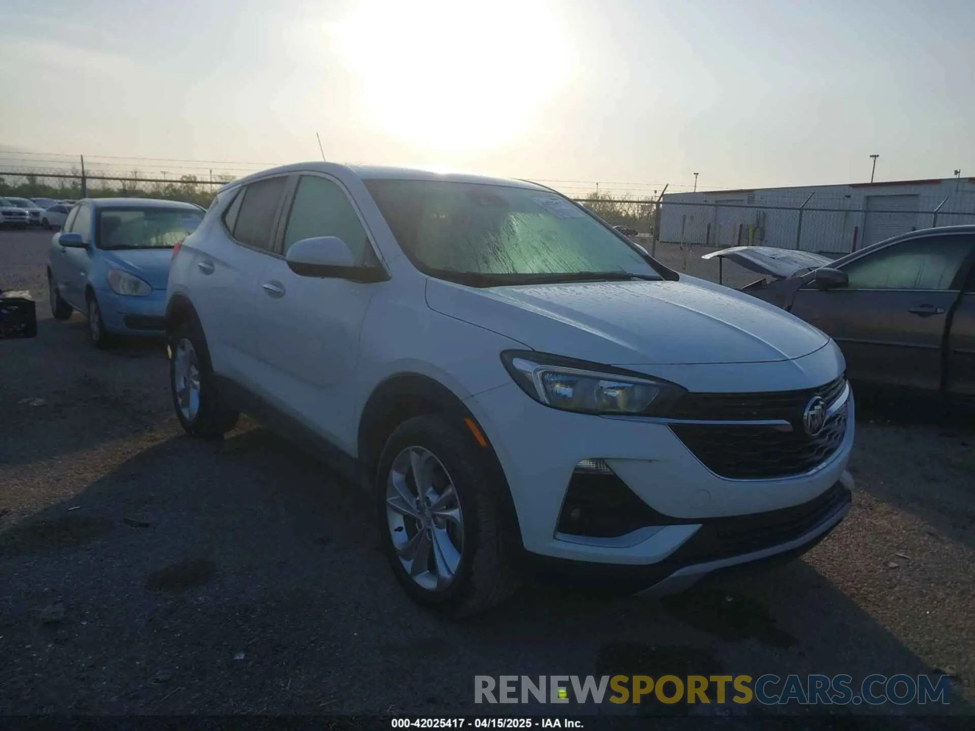 1 Photograph of a damaged car KL4MMBS26NB127194 BUICK ENCORE GX 2022