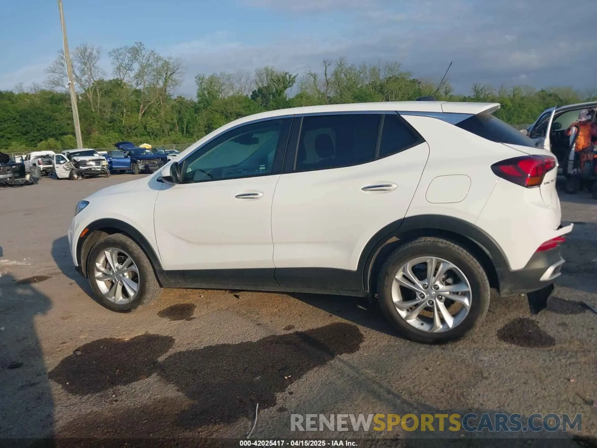 14 Photograph of a damaged car KL4MMBS26NB127194 BUICK ENCORE GX 2022