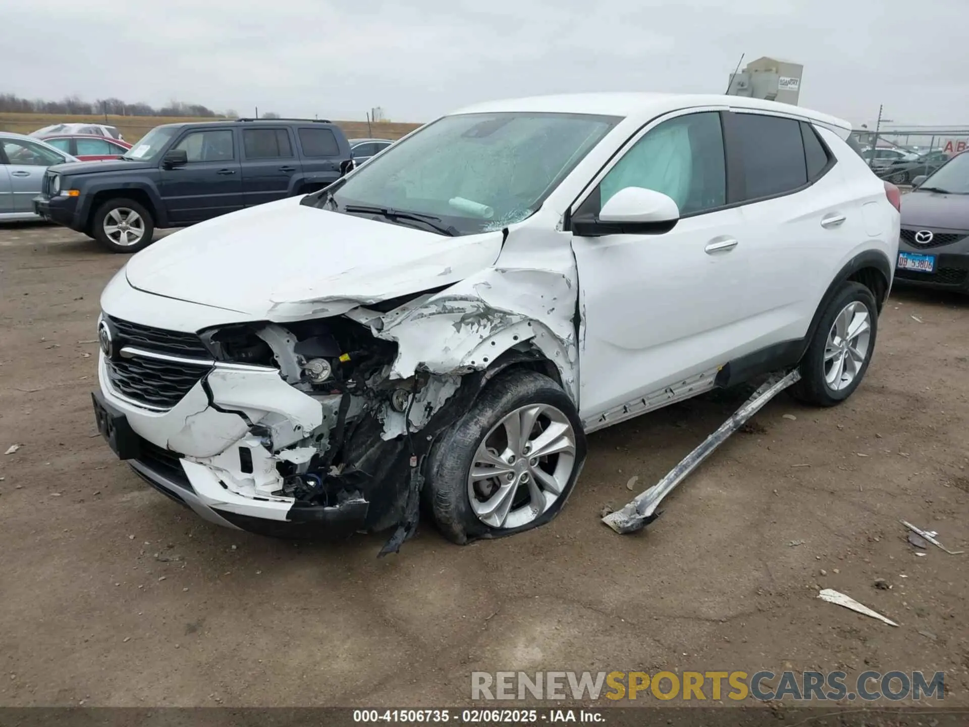 2 Photograph of a damaged car KL4MMCSL0NB083319 BUICK ENCORE GX 2022