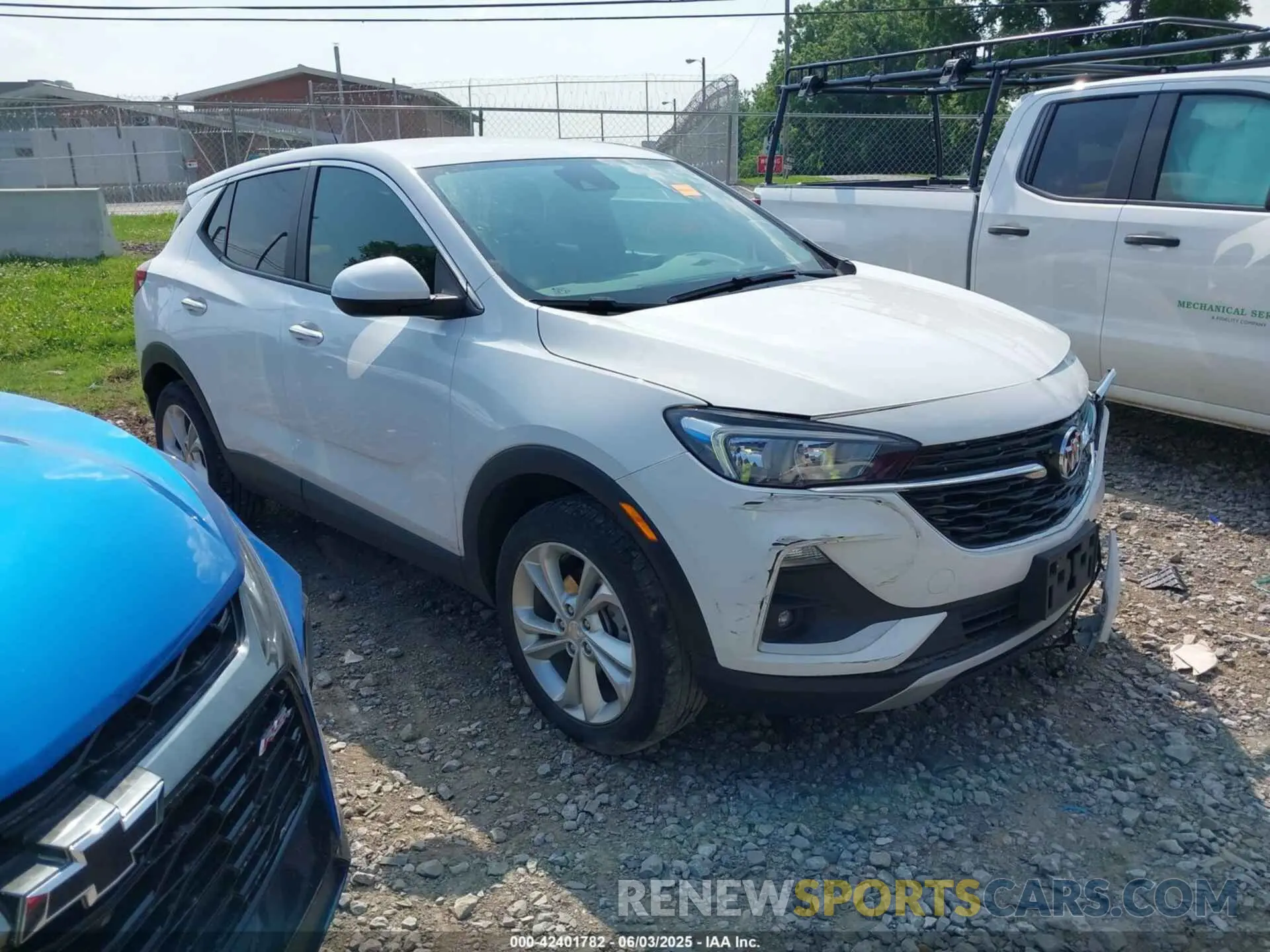 1 Photograph of a damaged car KL4MMCSL1NB055979 BUICK ENCORE GX 2022