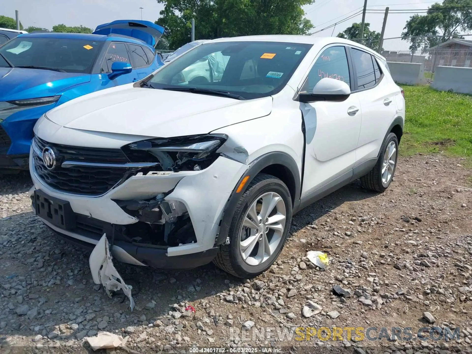 2 Photograph of a damaged car KL4MMCSL1NB055979 BUICK ENCORE GX 2022