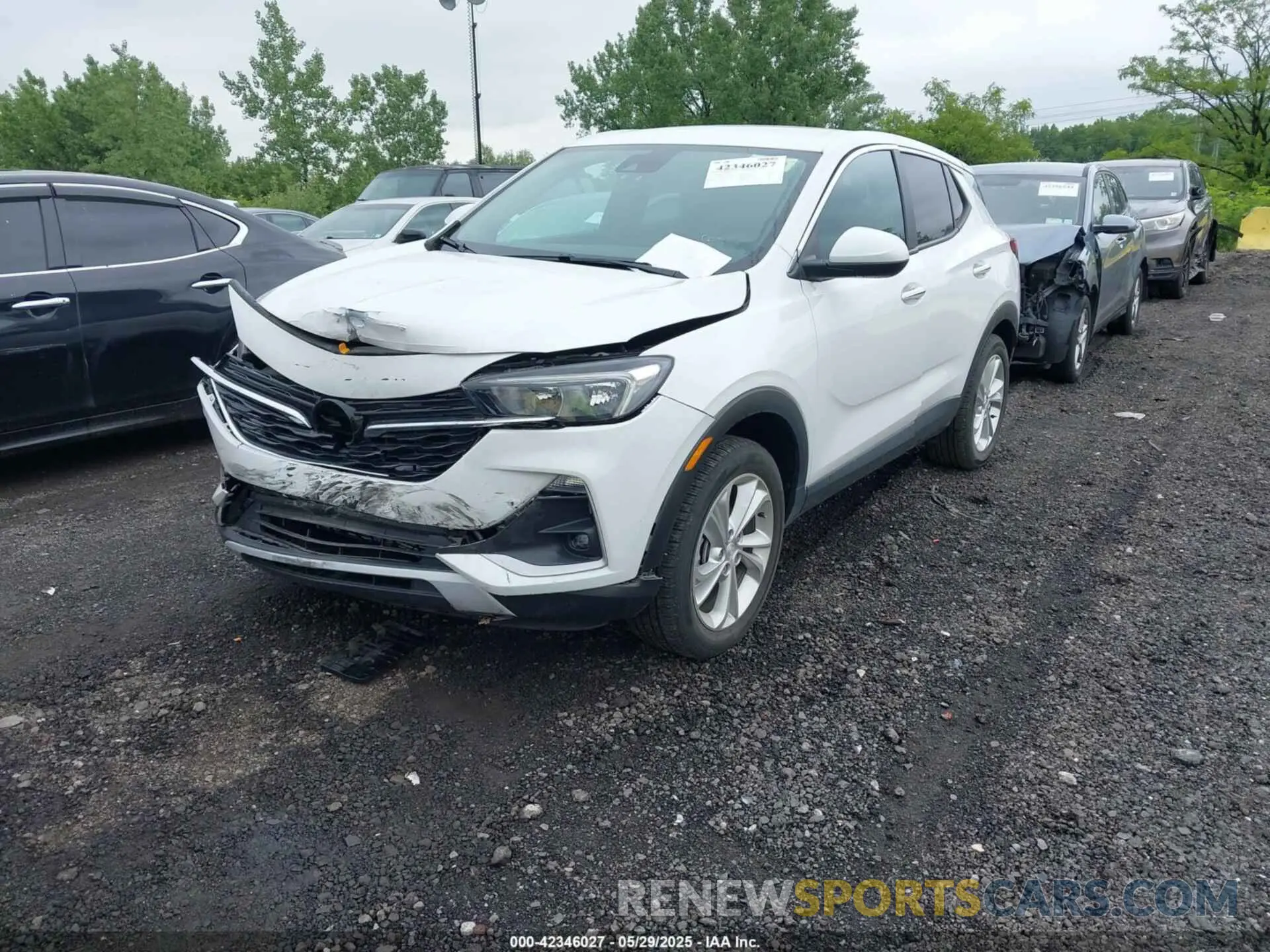 2 Photograph of a damaged car KL4MMCSL3NB113137 BUICK ENCORE GX 2022