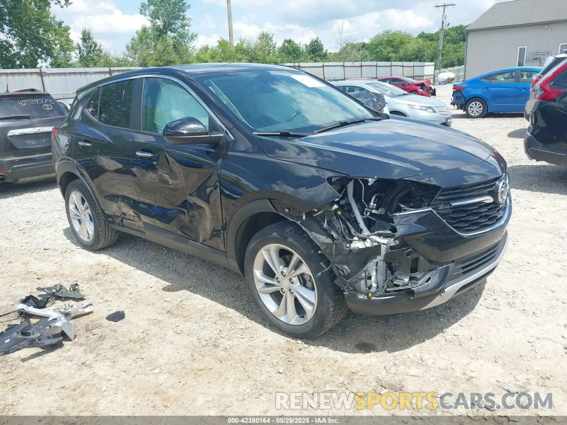 1 Photograph of a damaged car KL4MMCSL4NB061534 BUICK ENCORE GX 2022